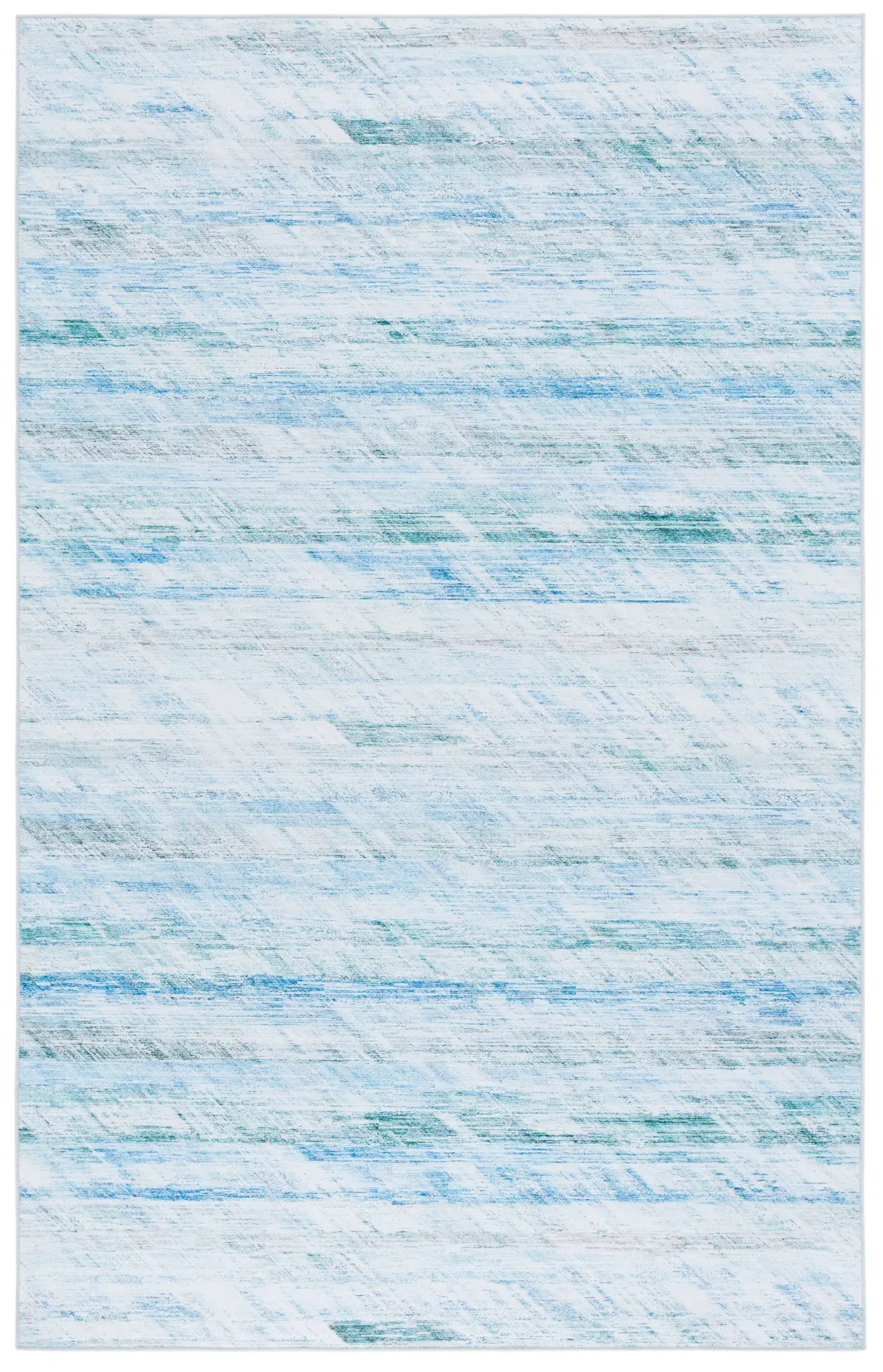 Tacoma Striated Abstract Washable Rug