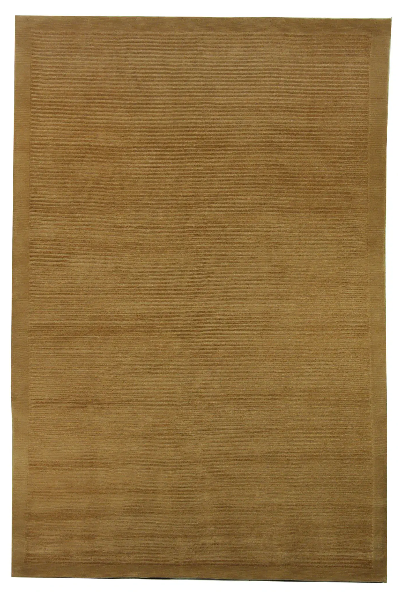 Tibetan Linear Ribbed Hand-Knotted Rug