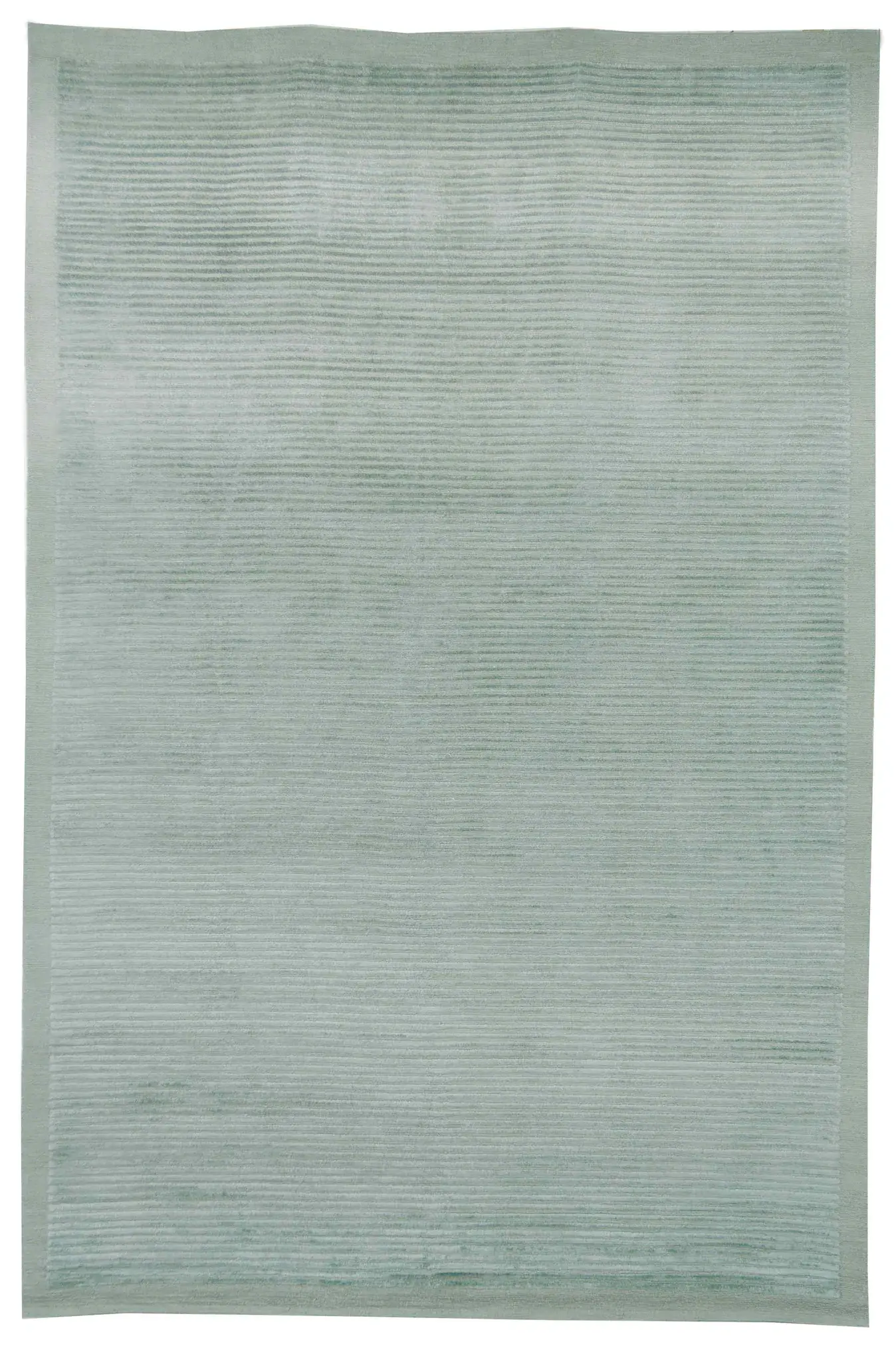 Tibetan Linear Ribbed Hand-Knotted Rug