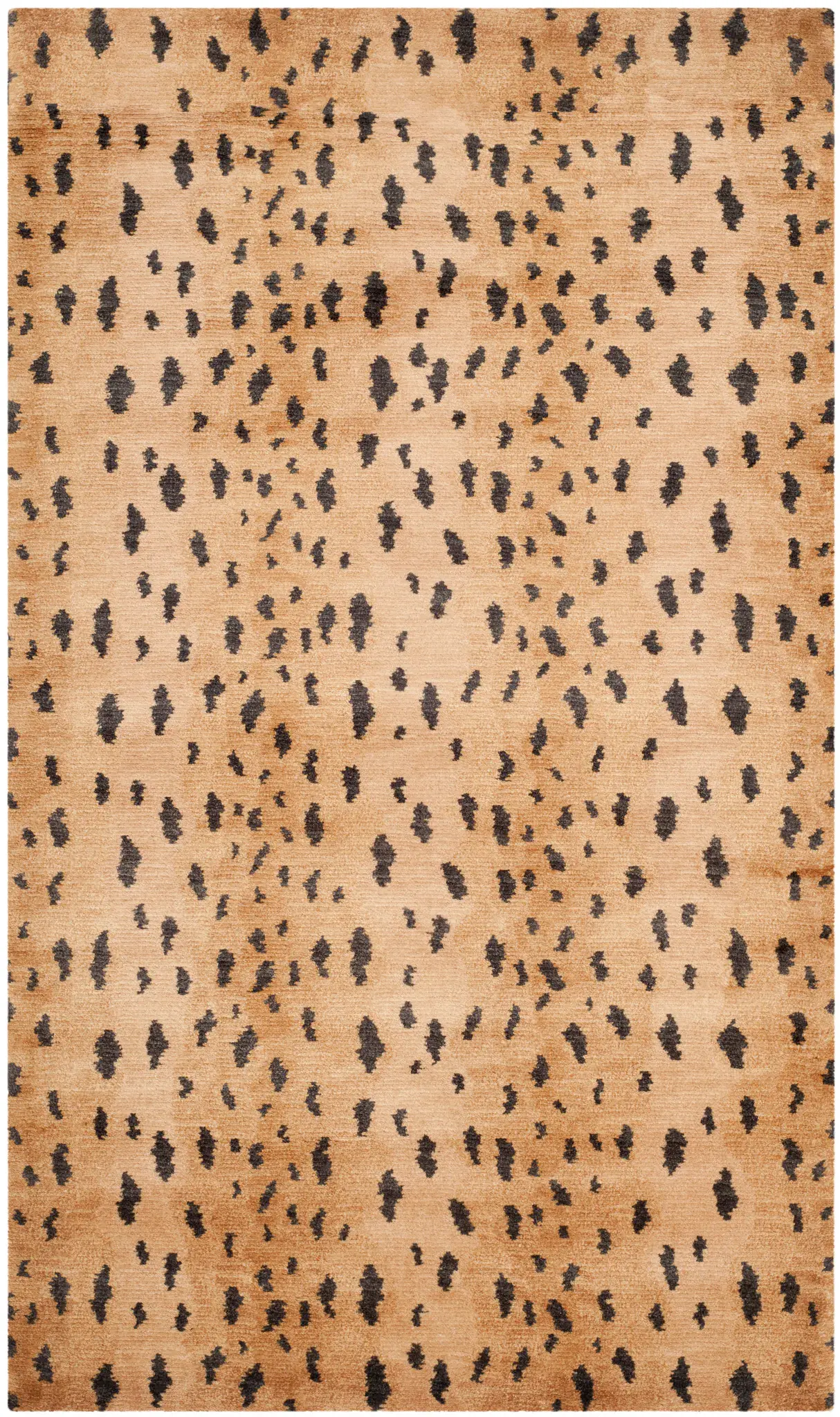 Tibetan Scattered Dot Hand-Knotted Rug