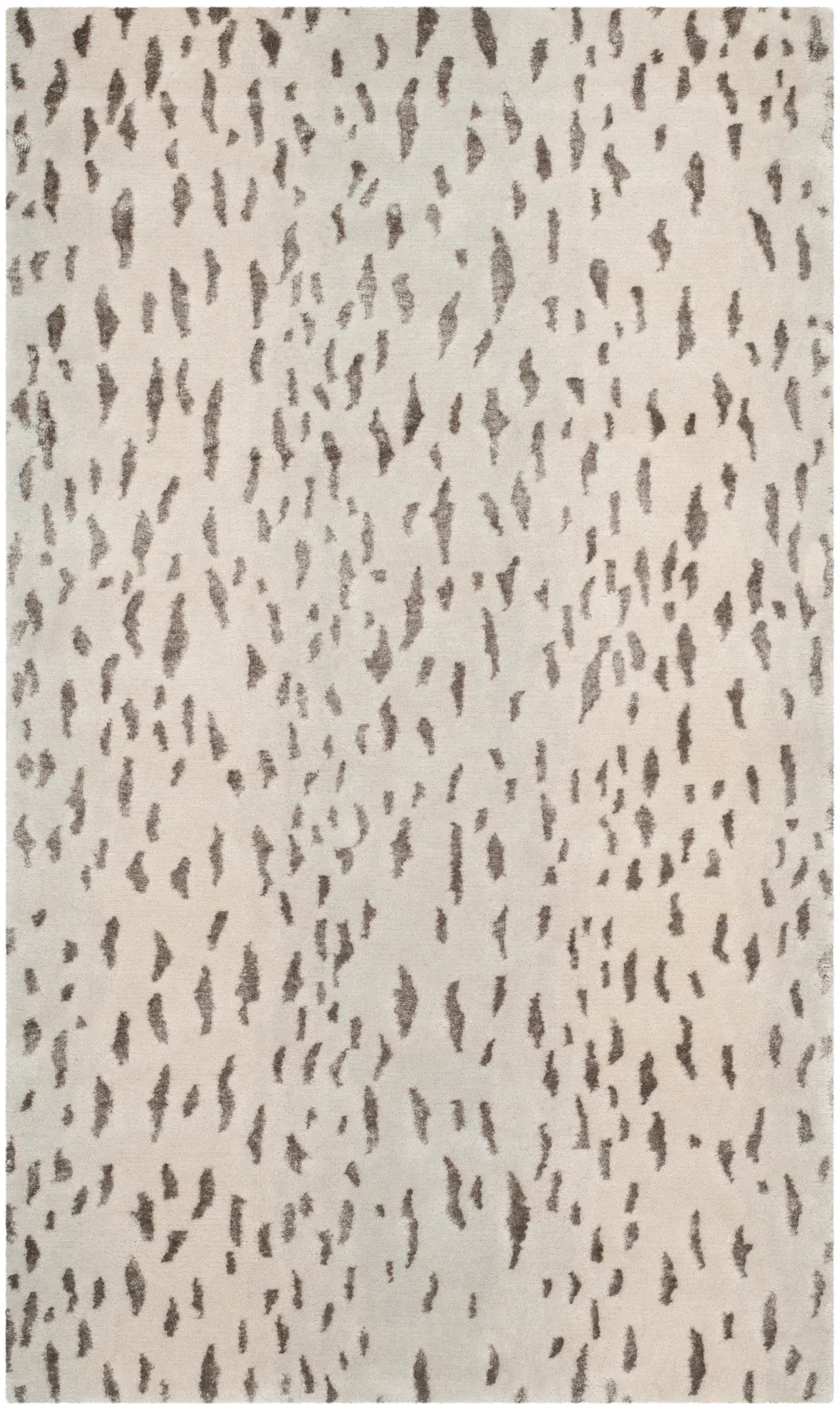 Tibetan Scattered Dot Hand-Knotted Rug