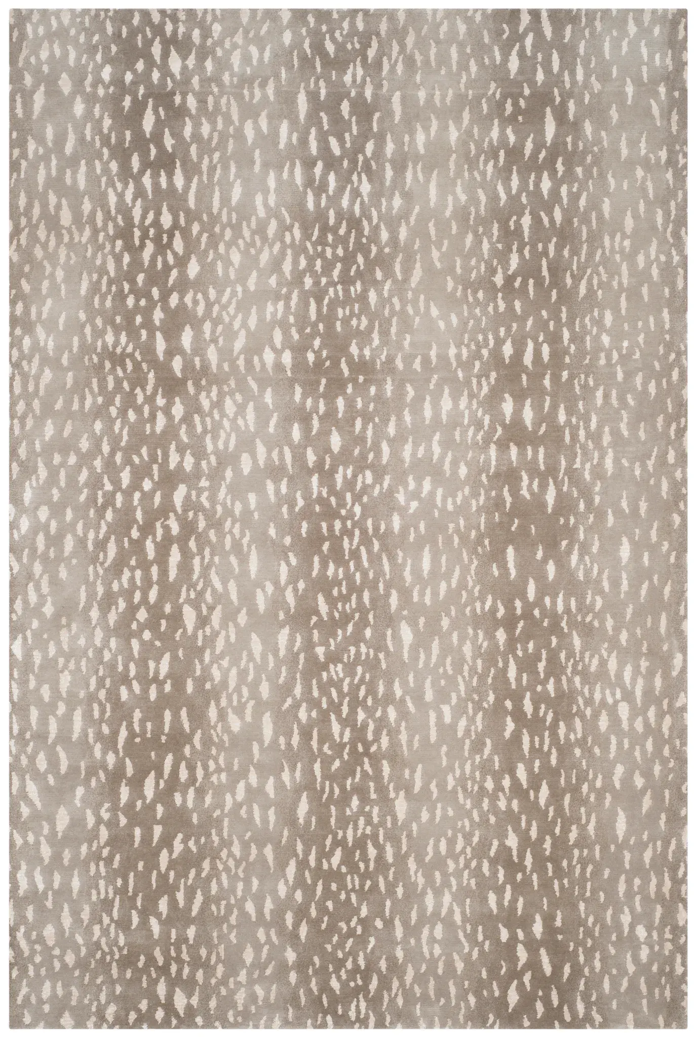 Tibetan Scattered Dot Hand-Knotted Rug