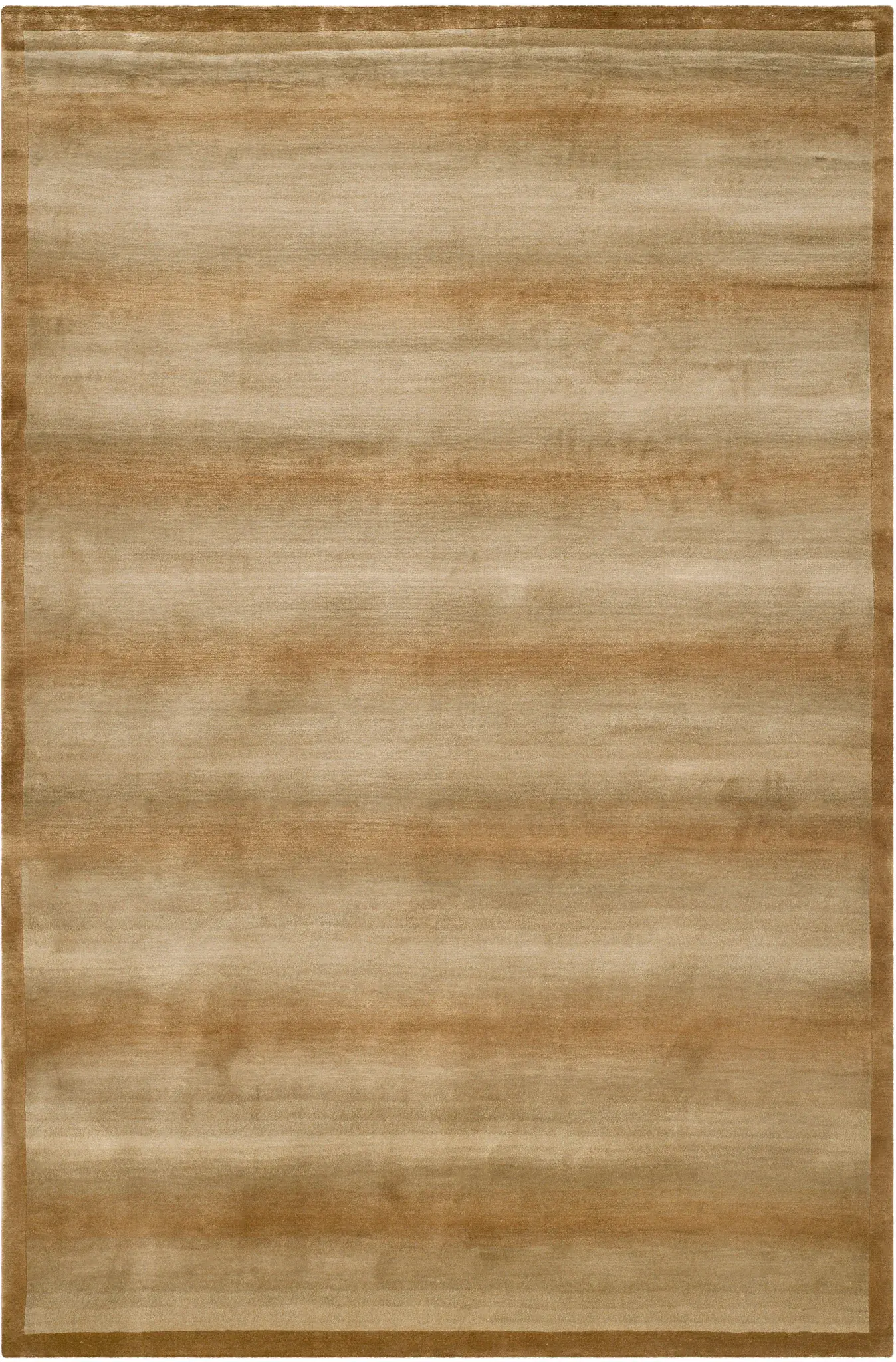 Tibetan Ombre Banded Hand-Knotted Rug