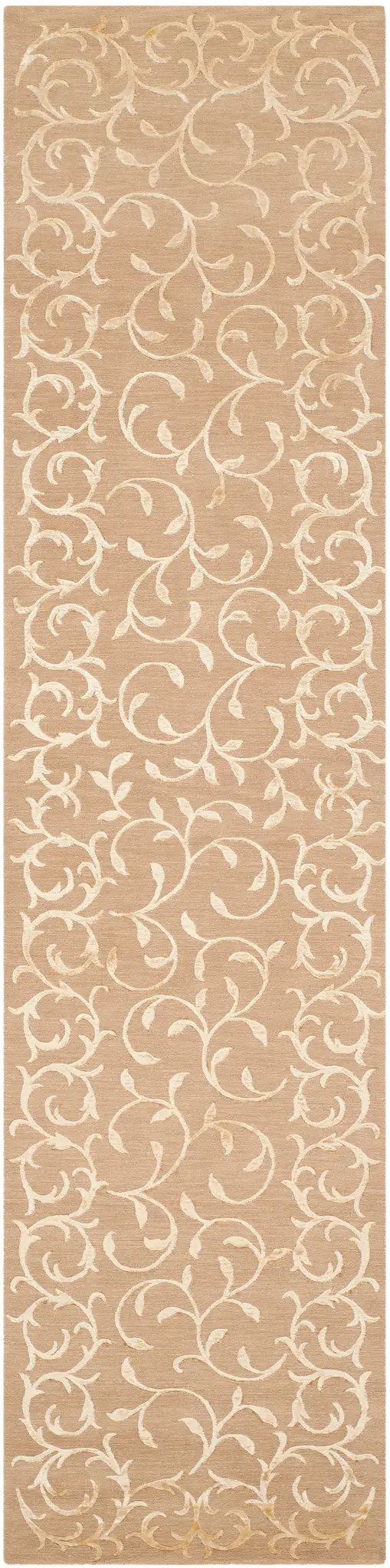 Tibetan Vine Scroll Hand-Knotted Rug