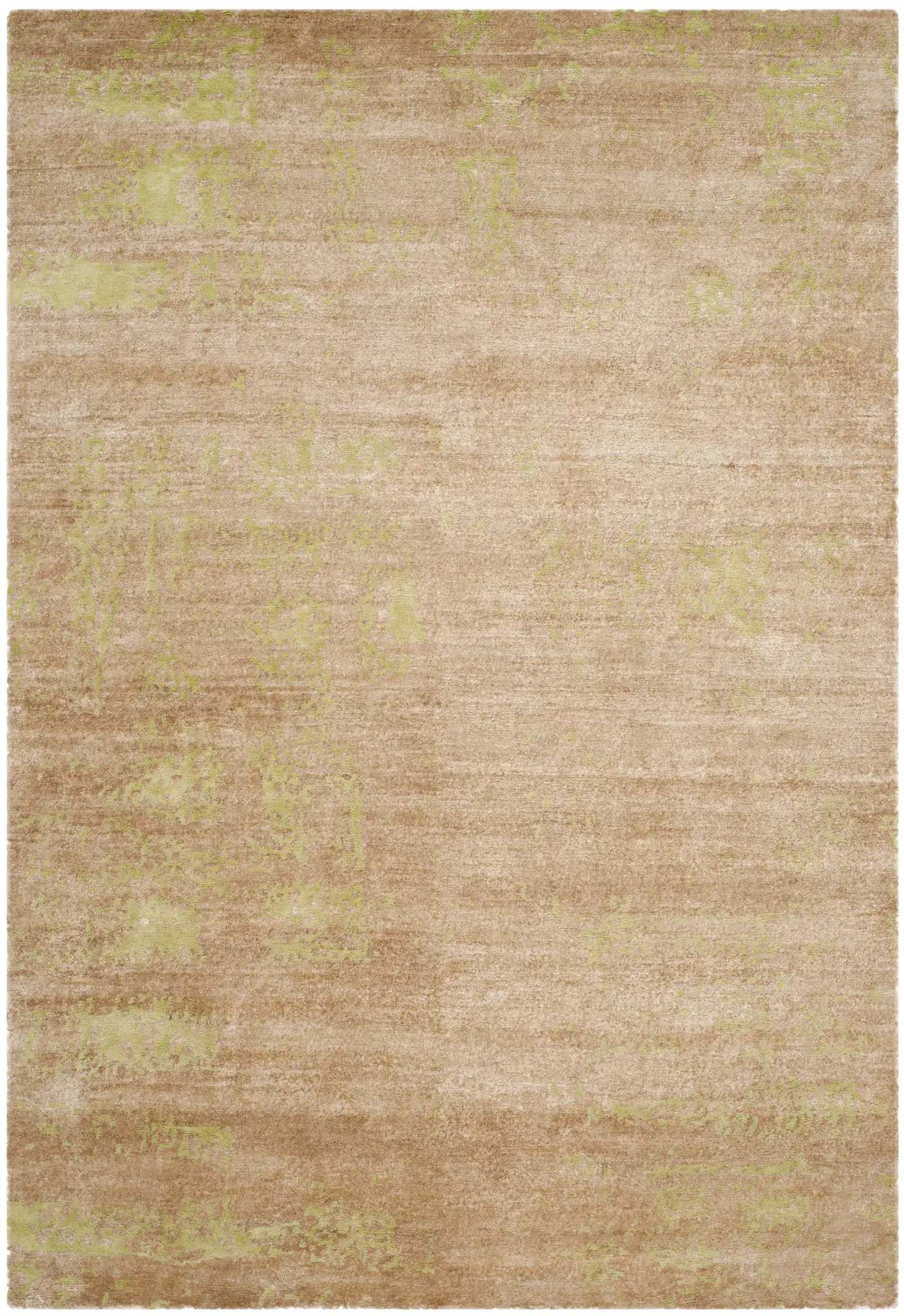 Tibetan Mottled Hand-Knotted Bamboo Rug