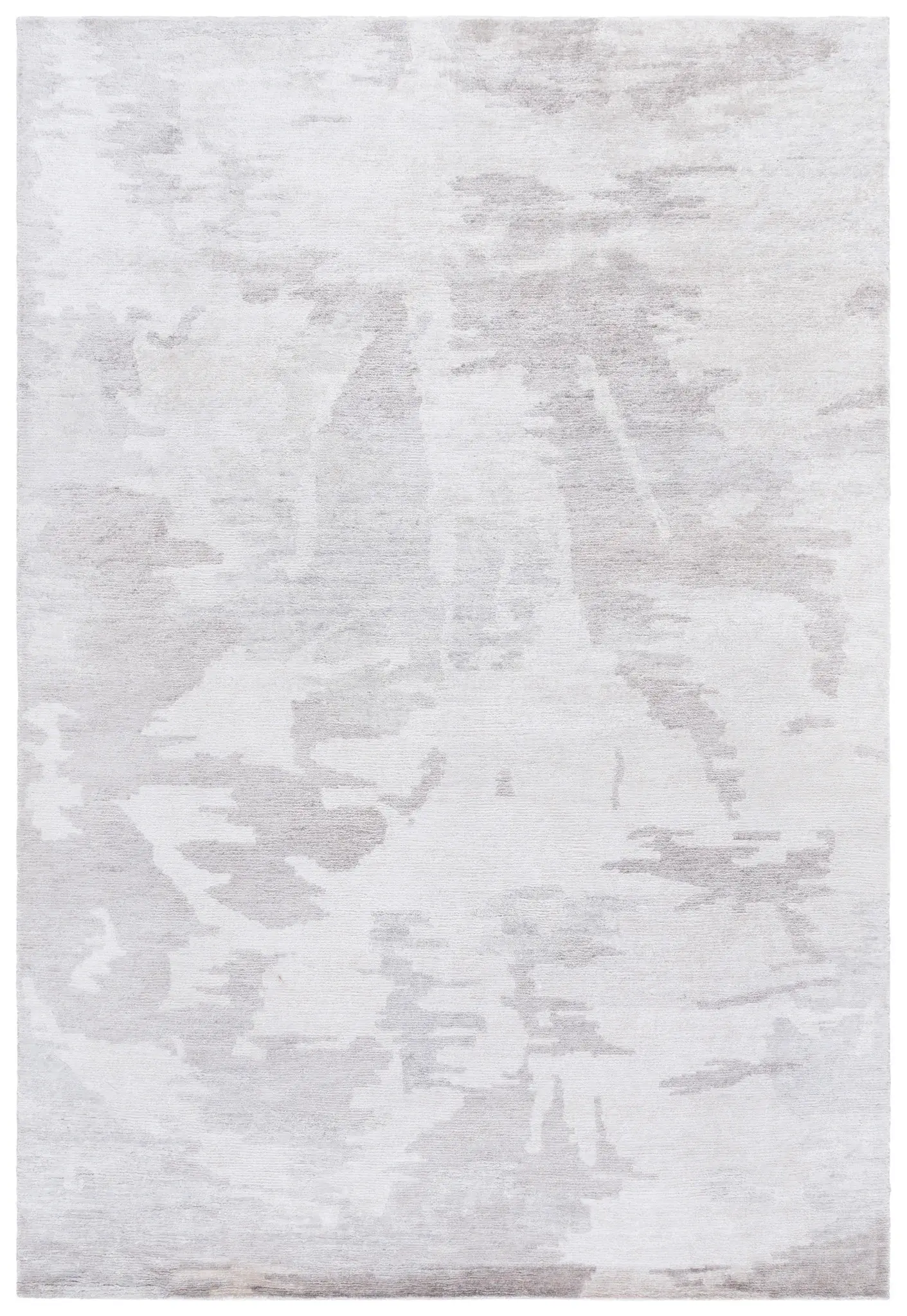 Tibetan Ethereal Abstract Hand-Knotted Rug