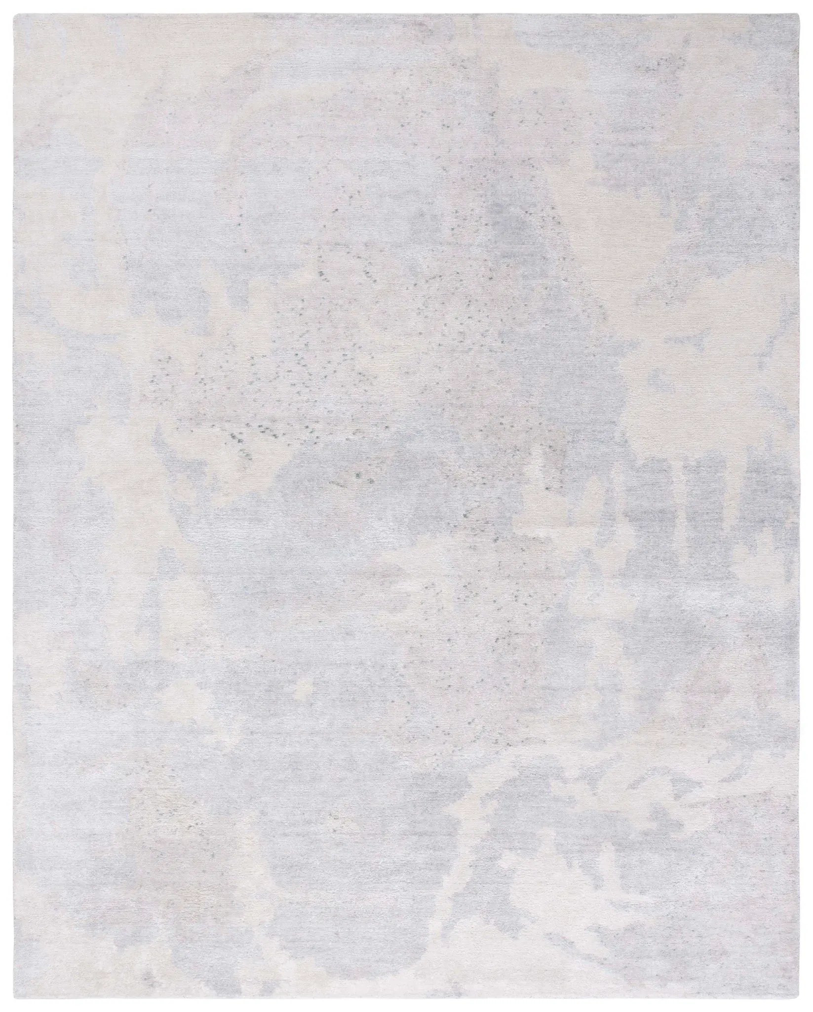 Tibetan Ethereal Abstract Hand-Knotted Rug