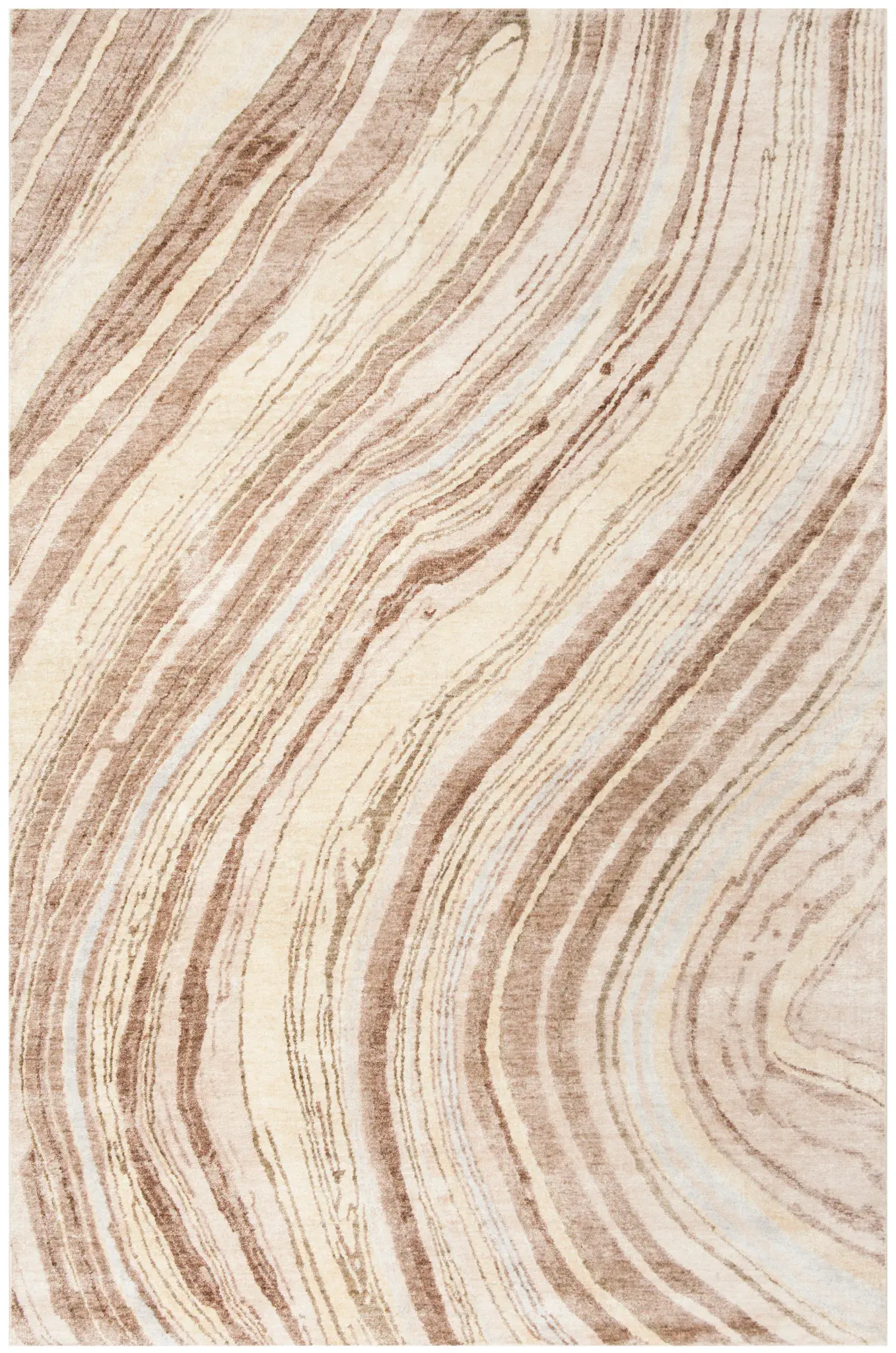 Tibetan Ripple Hand-Knotted Rug