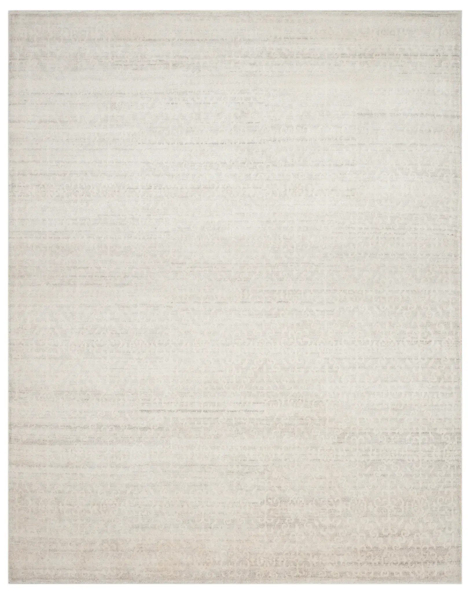 Tibetan Erased Scroll Hand-Knotted Viscose Rug