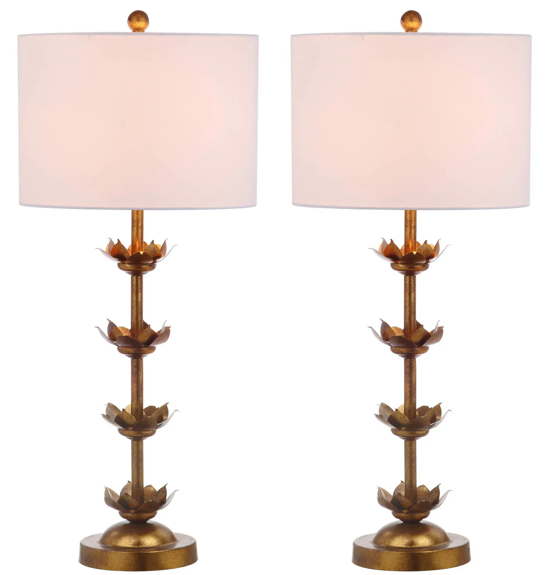 Lani Leaf Table Lamp (Set of 2)