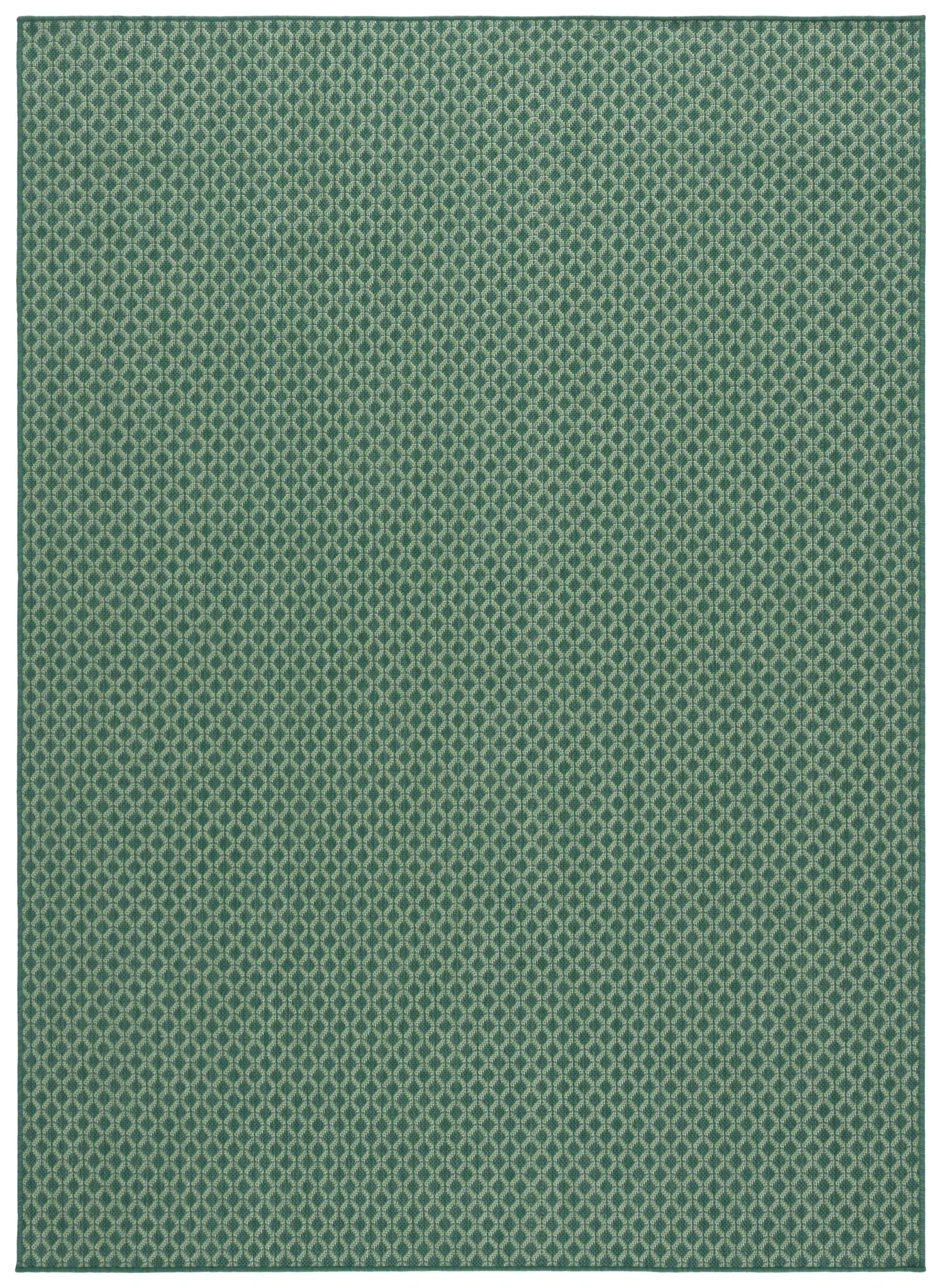 Terrace Diamond Grid Outdoor Rug