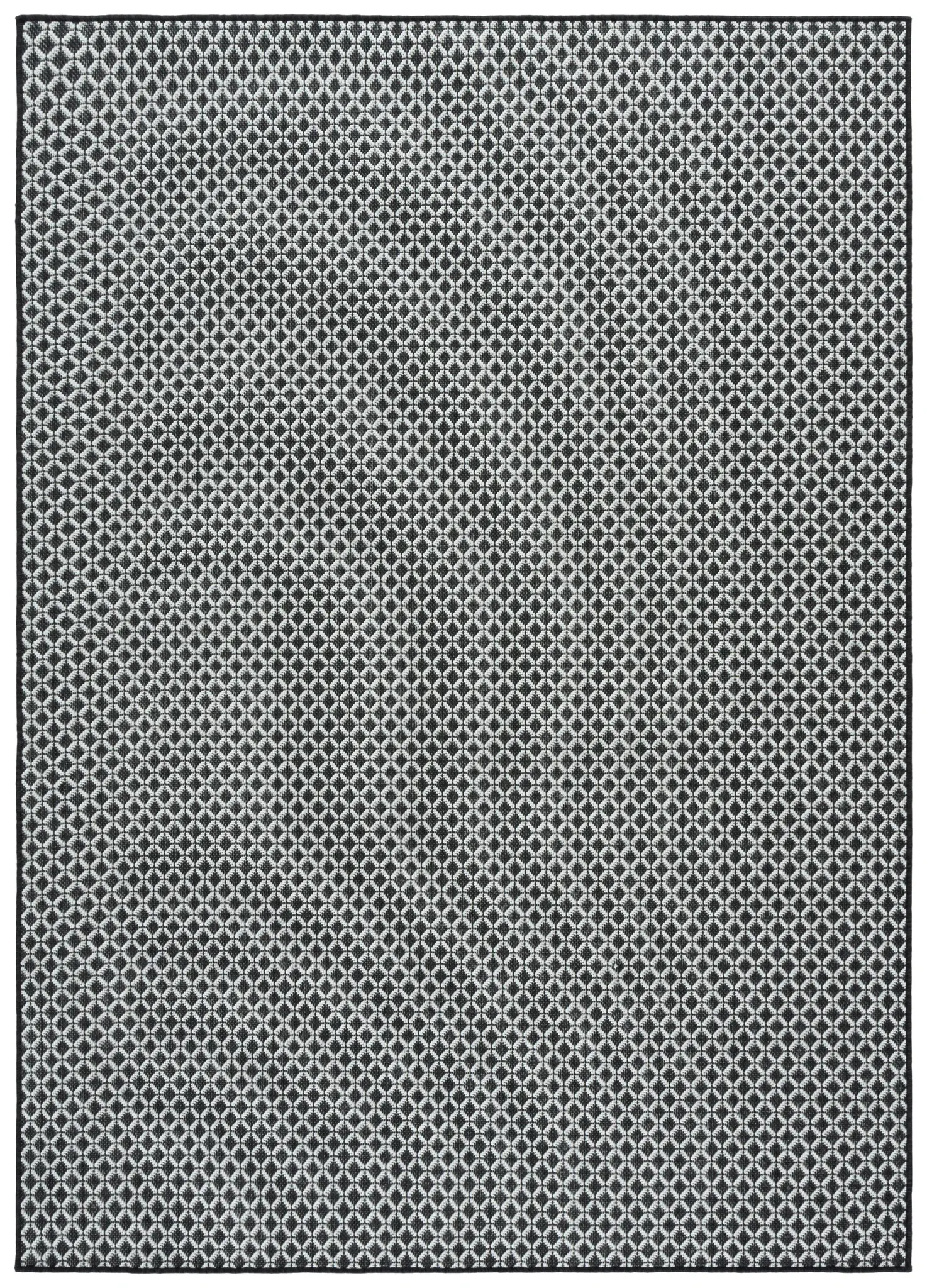 Terrace Diamond Grid Outdoor Rug