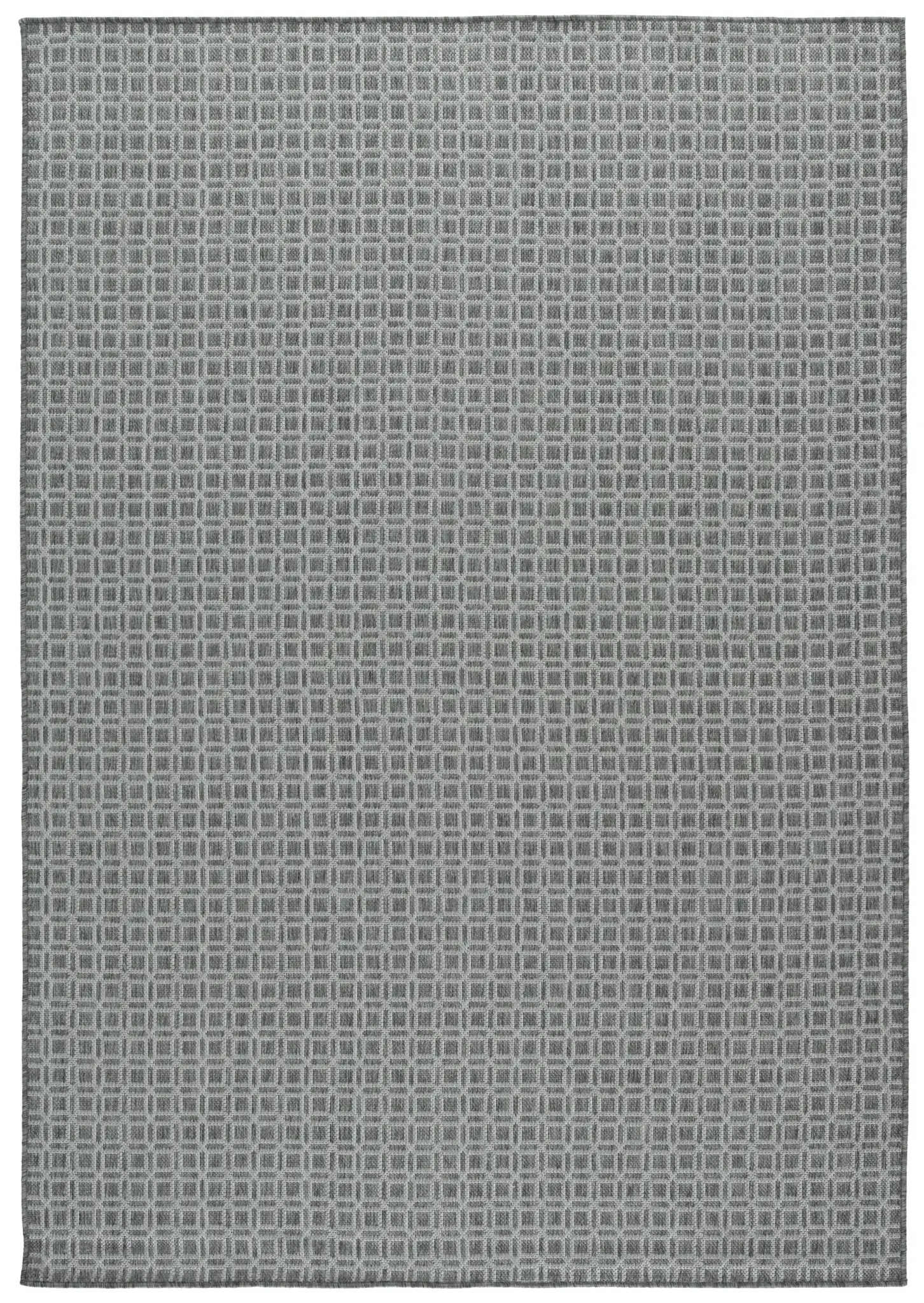 Terrace Square Grid Outdoor Rug