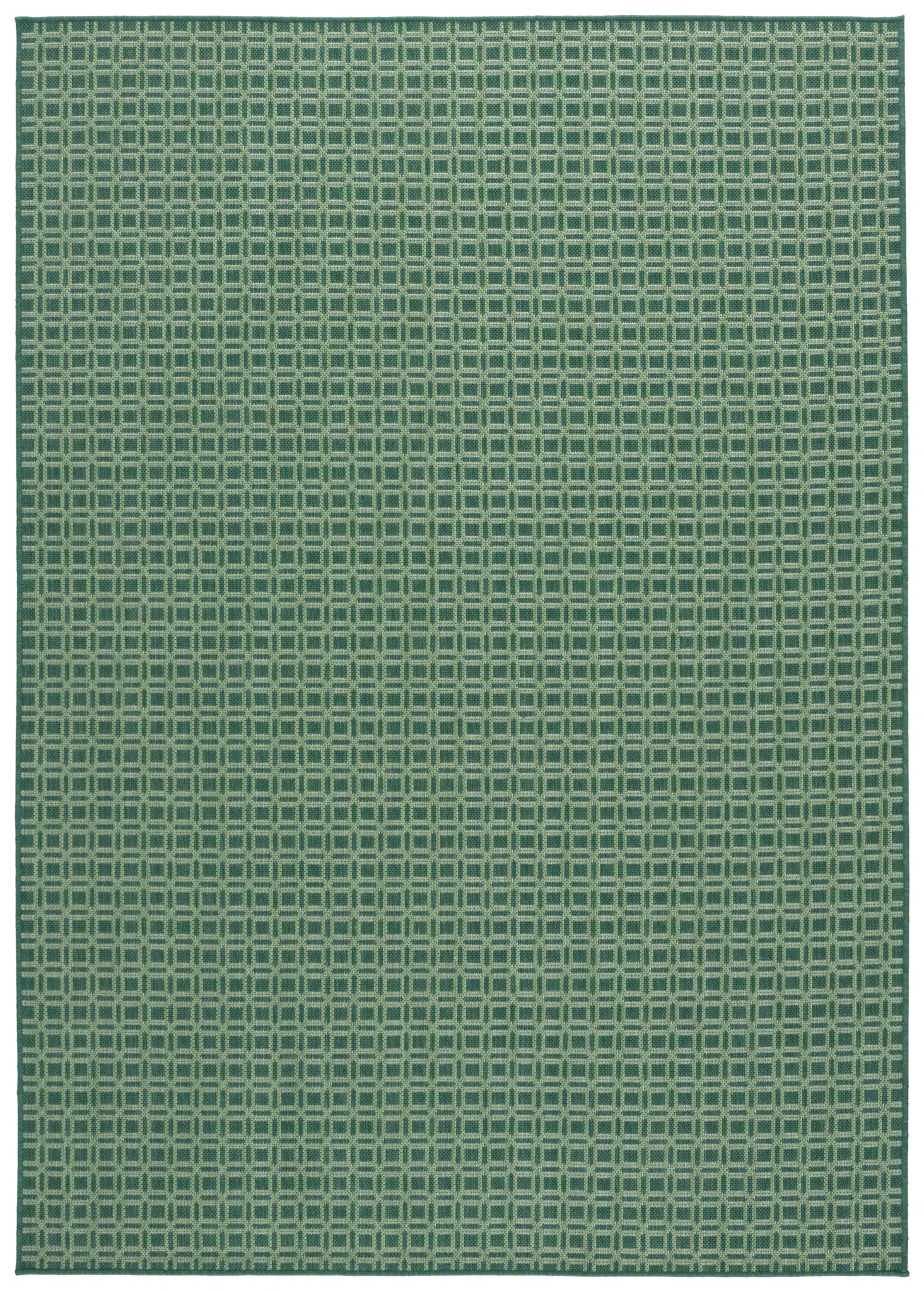 Terrace Square Grid Outdoor Rug