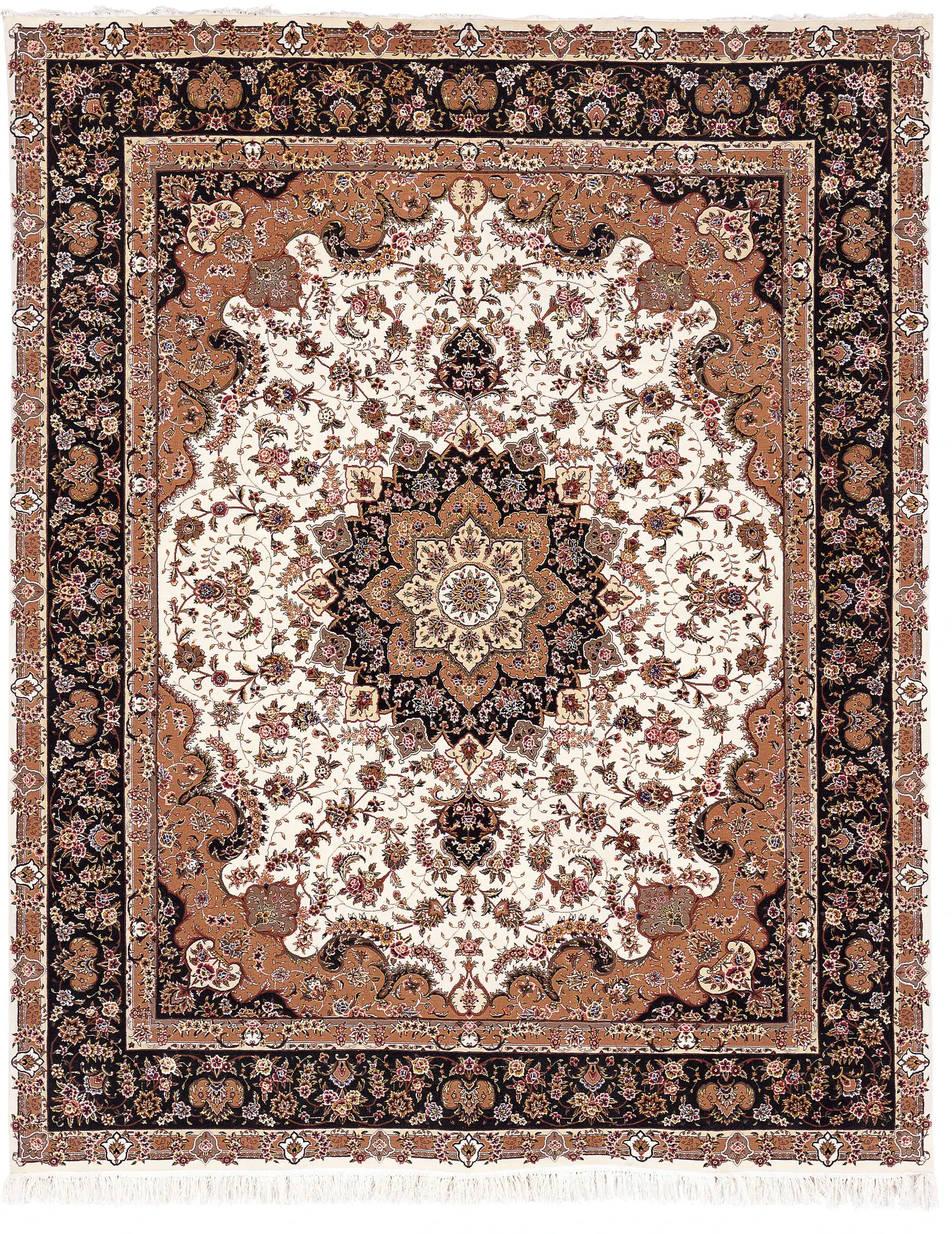 Tabriz Floral Ornamental Rug