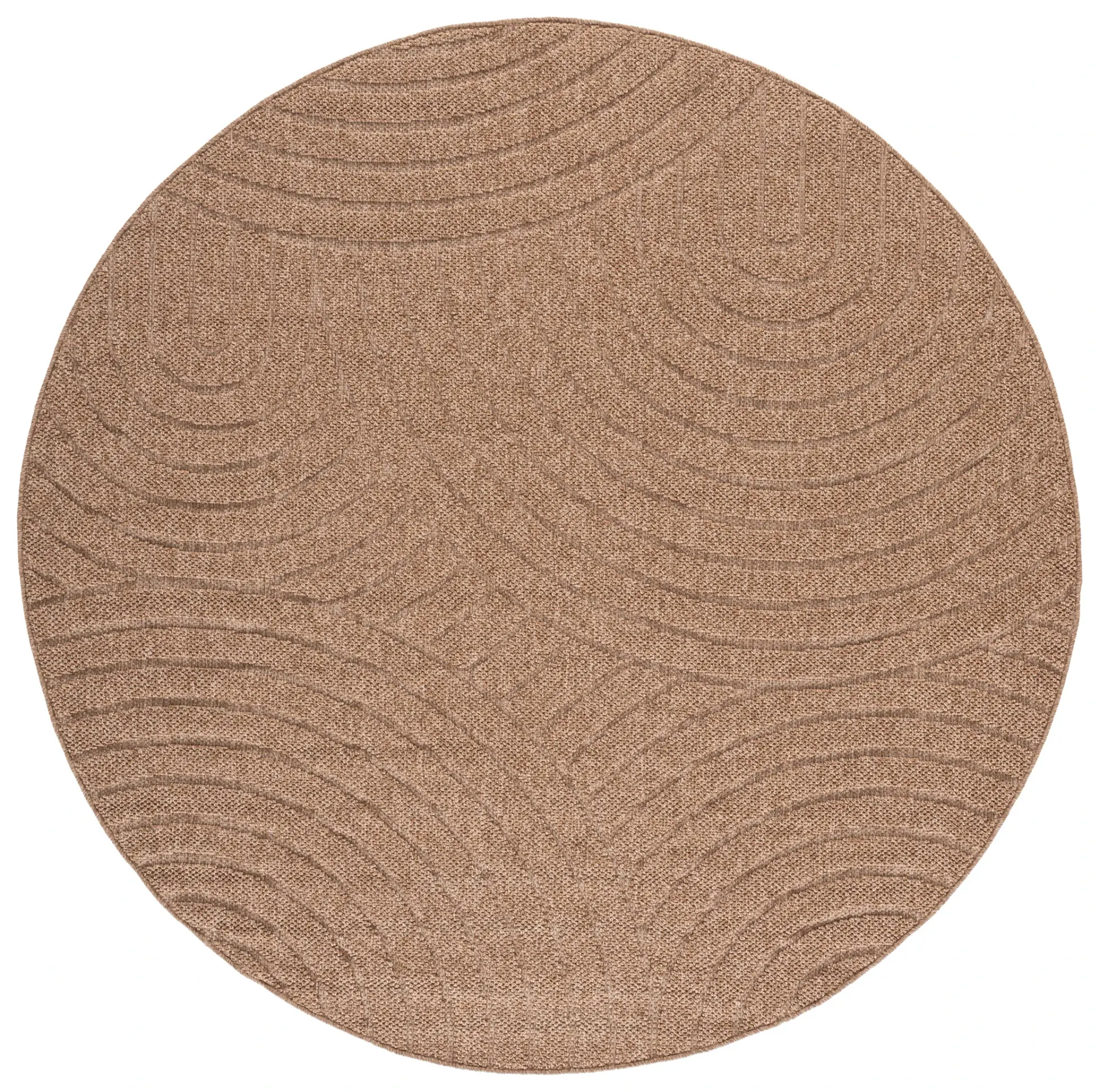 Texture Faux Sisal Modern Arch Rug
