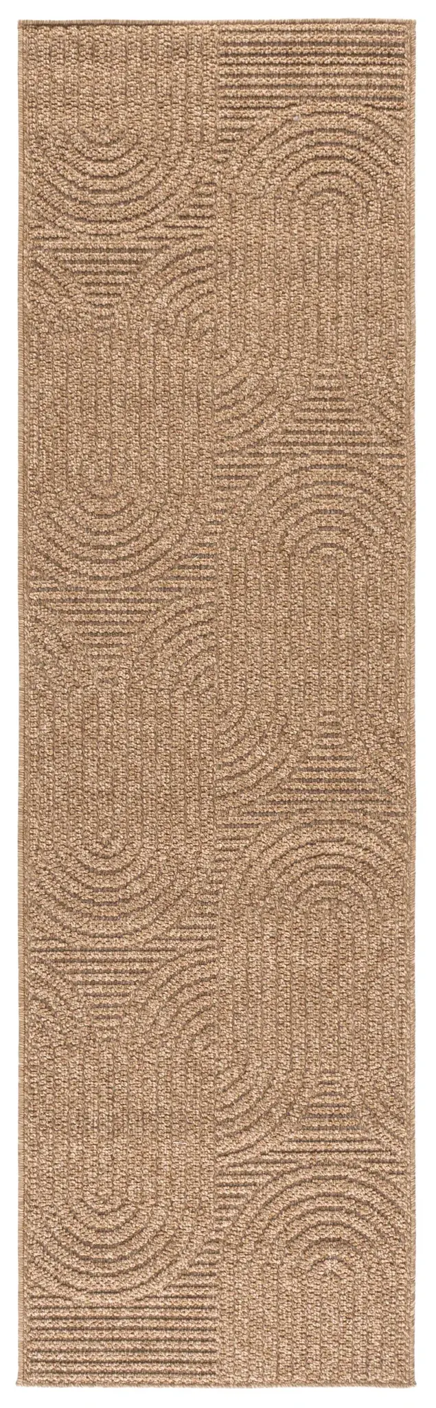 Texture Faux Sisal Arch Ribbed Rug