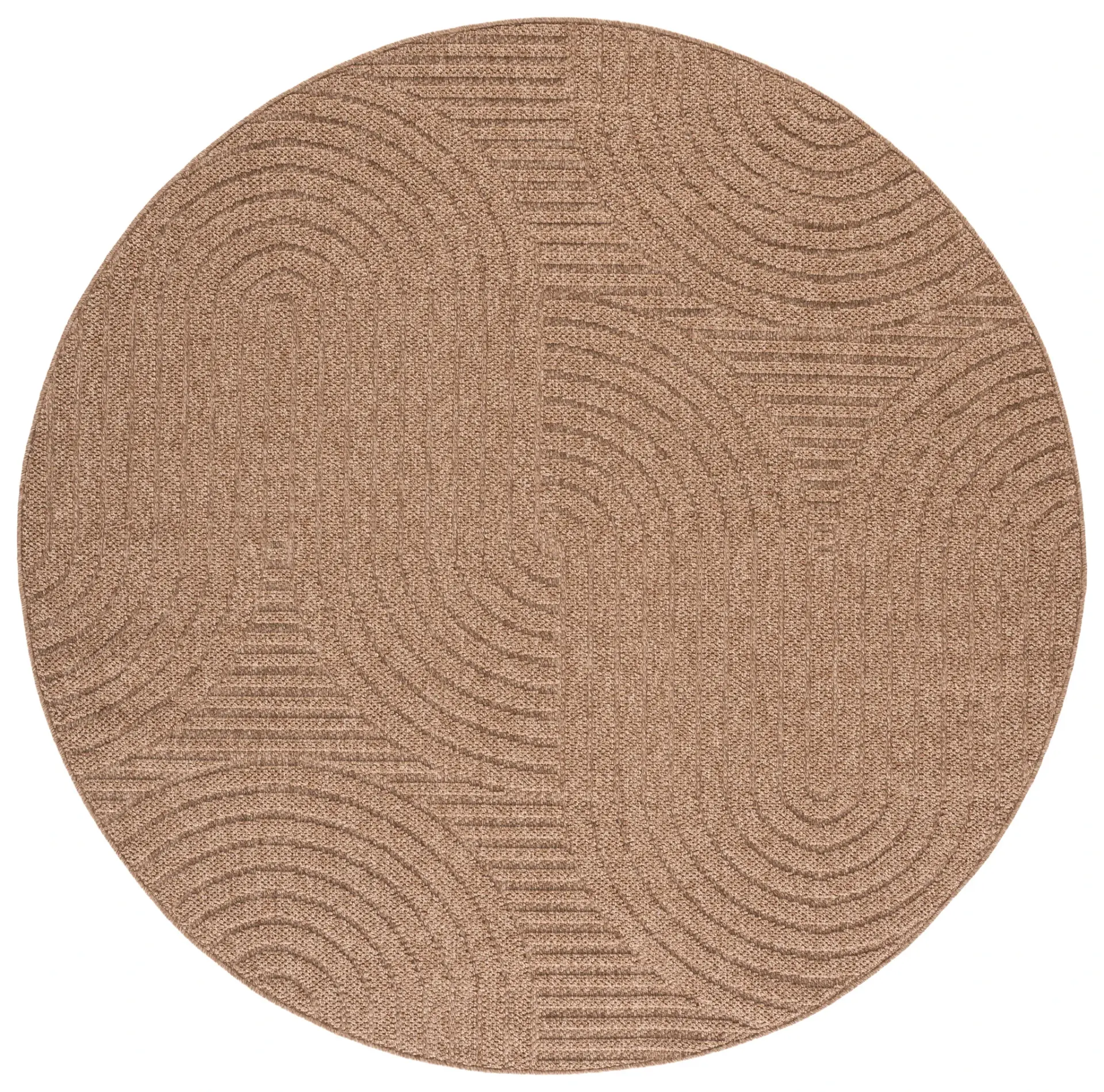 Texture Faux Sisal Arch Ribbed Rug