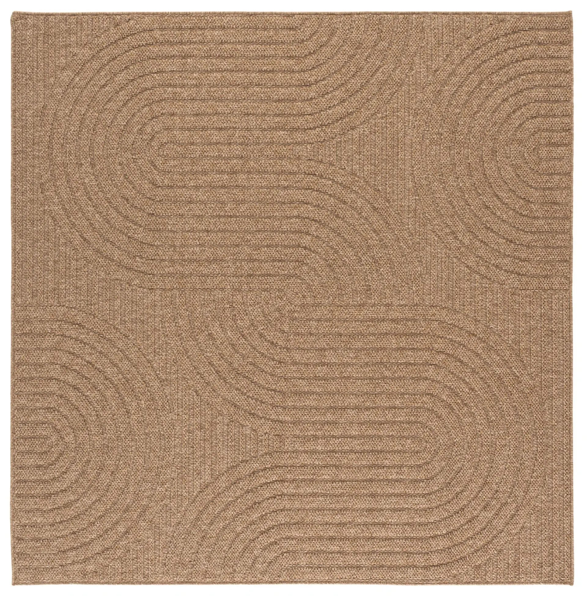 Texture Faux Sisal Arch Ribbed Rug