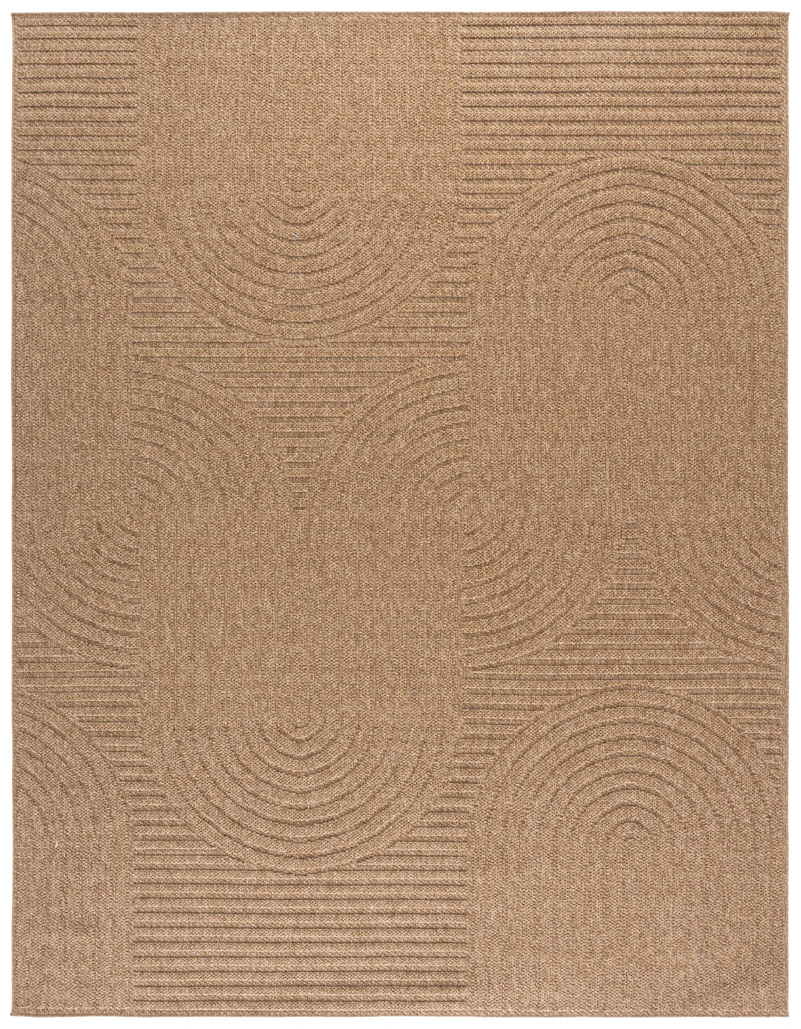 Texture Faux Sisal Arch Ribbed Rug