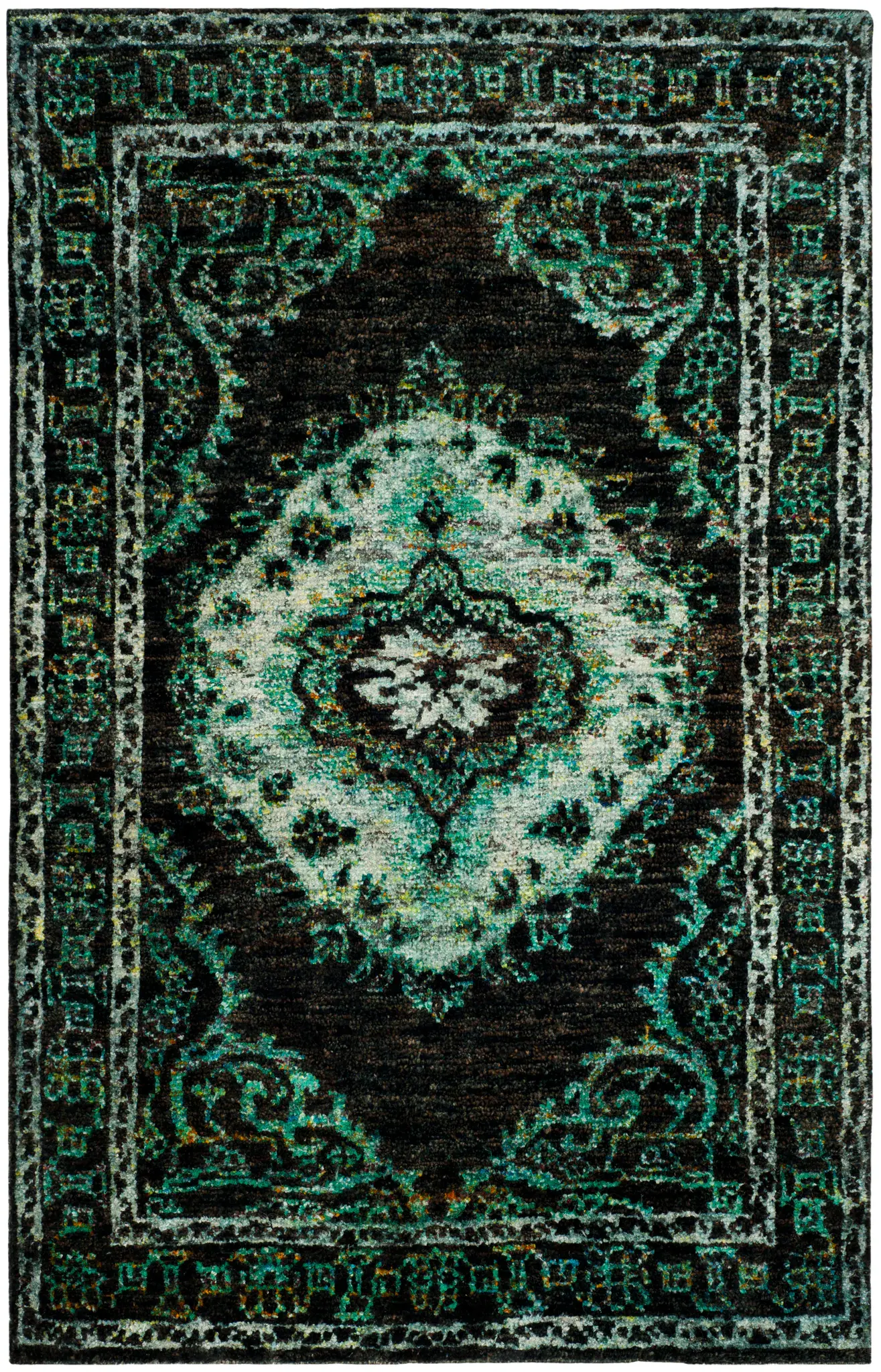 Tangier Center Medallion Hand-Knotted Rug