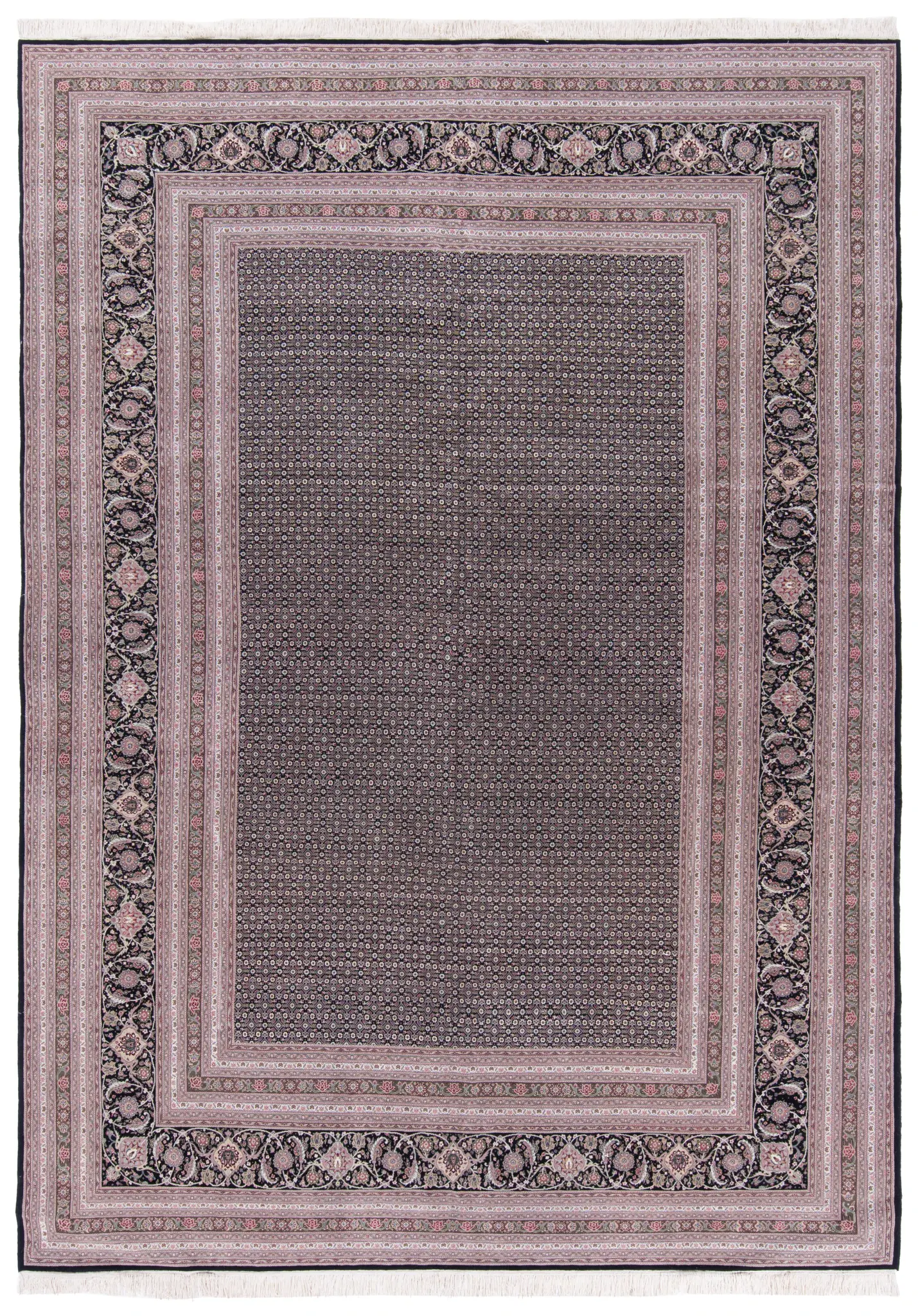 Tabriz Herati Tabriz Allover Floral Rug