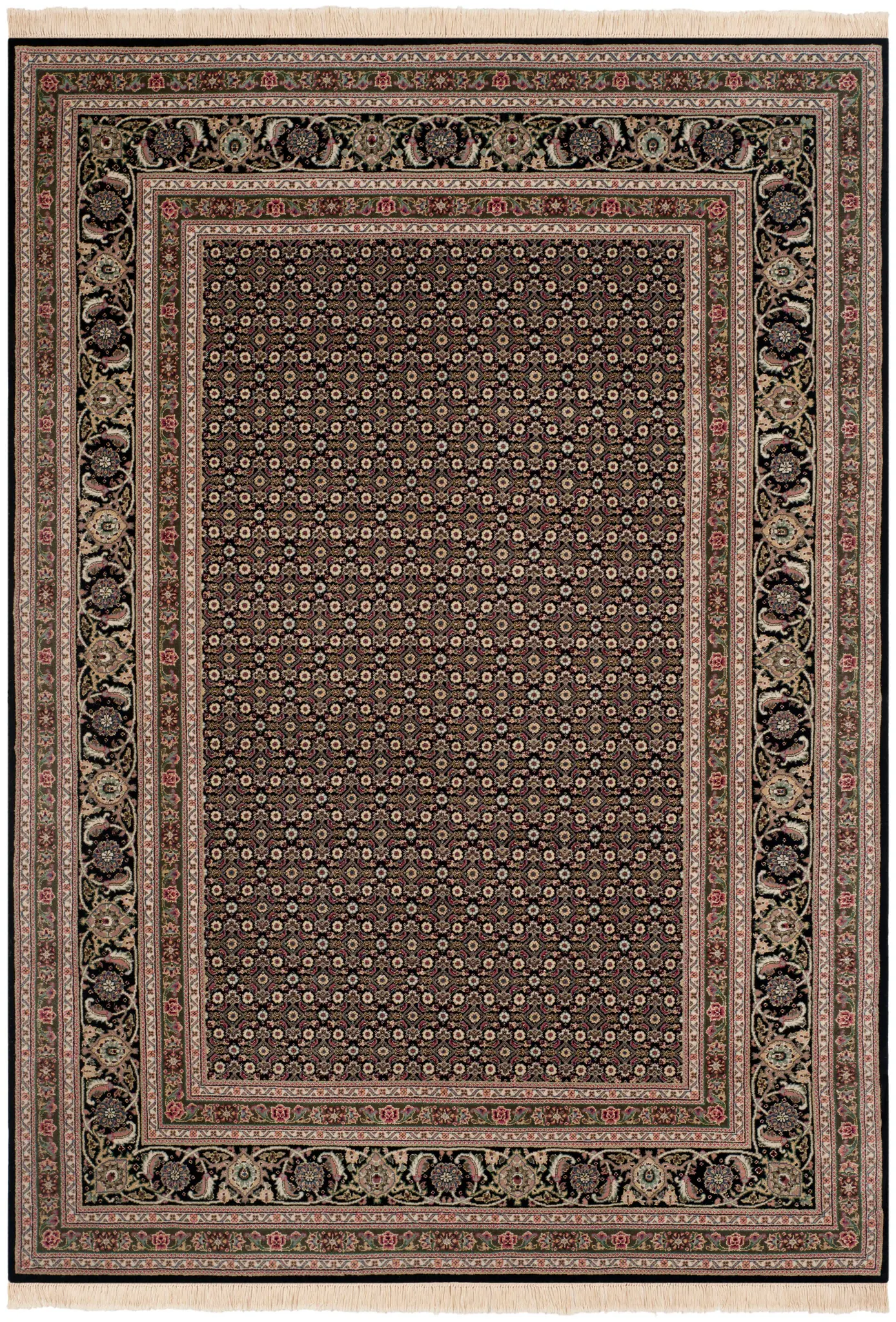 Tabriz Herati Tabriz Allover Floral Rug
