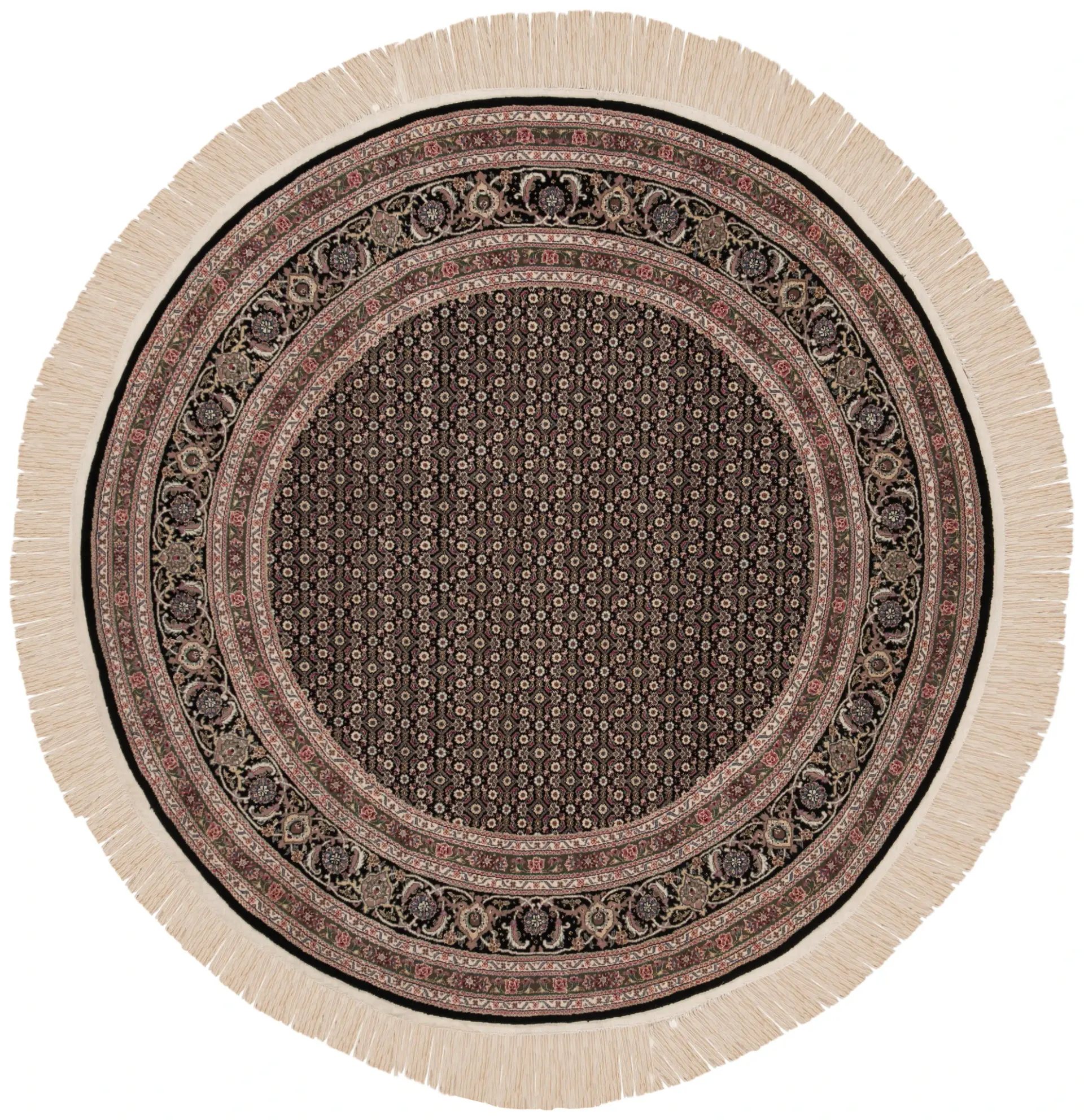 Tabriz Herati Tabriz Allover Floral Rug