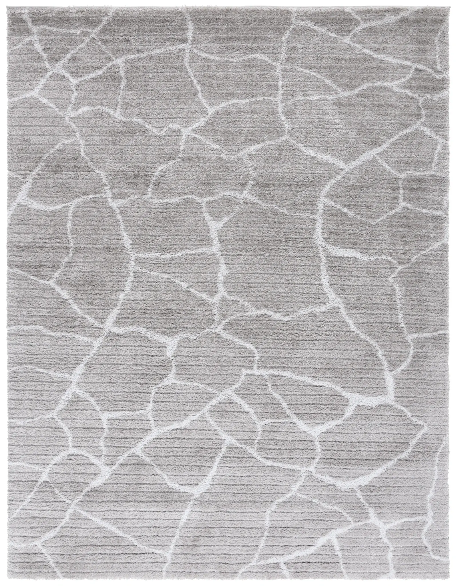 Tahoe Abstract Web Shag Rug