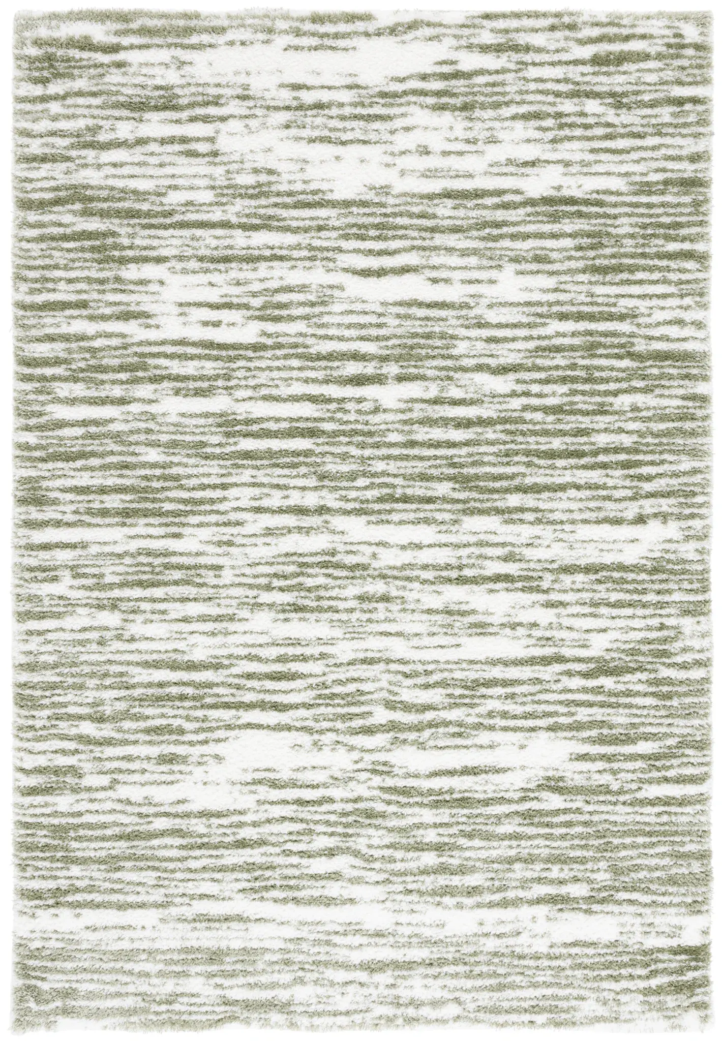 Tahoe Abstract Linear Shag Rug