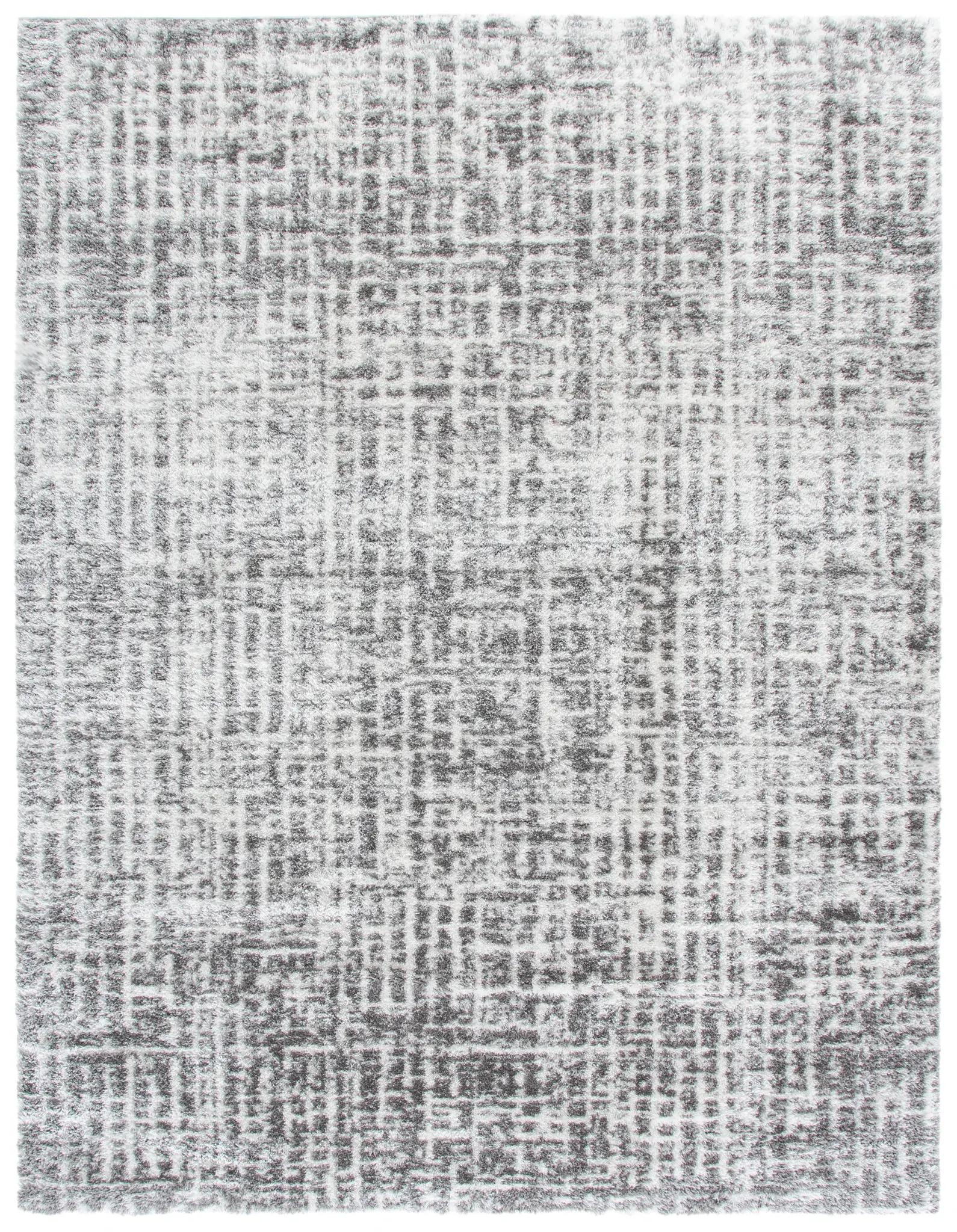 Tahoe Grid Shag Rug