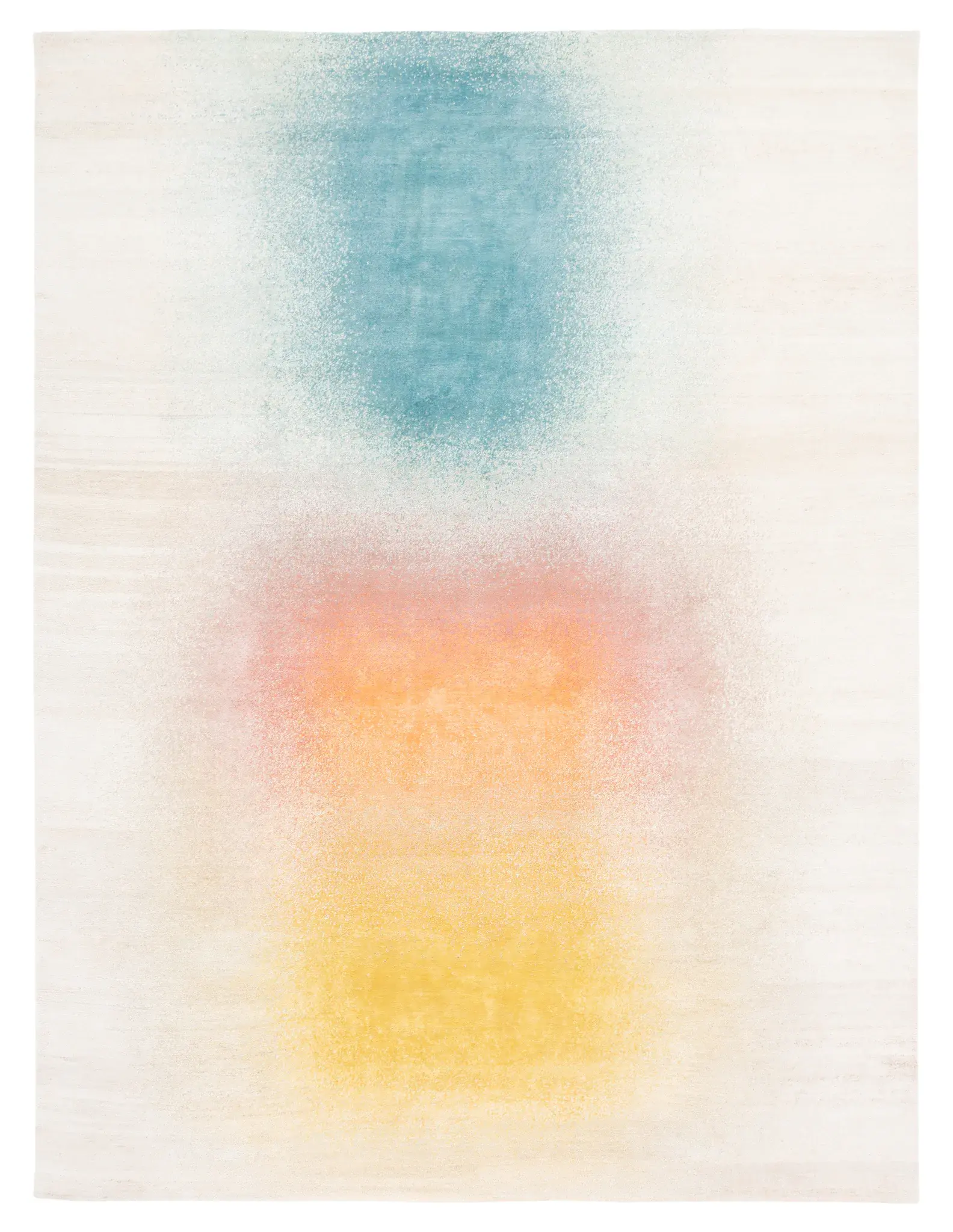 Tibetan Modern Blurred Stack Hand-Knotted Rug