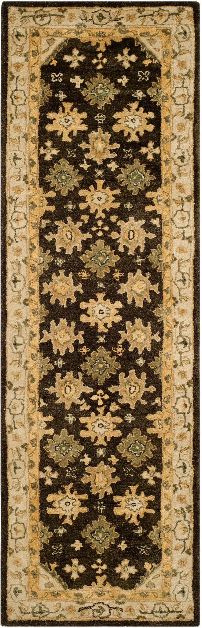Taj Mahal Medallion Border Wool Rug