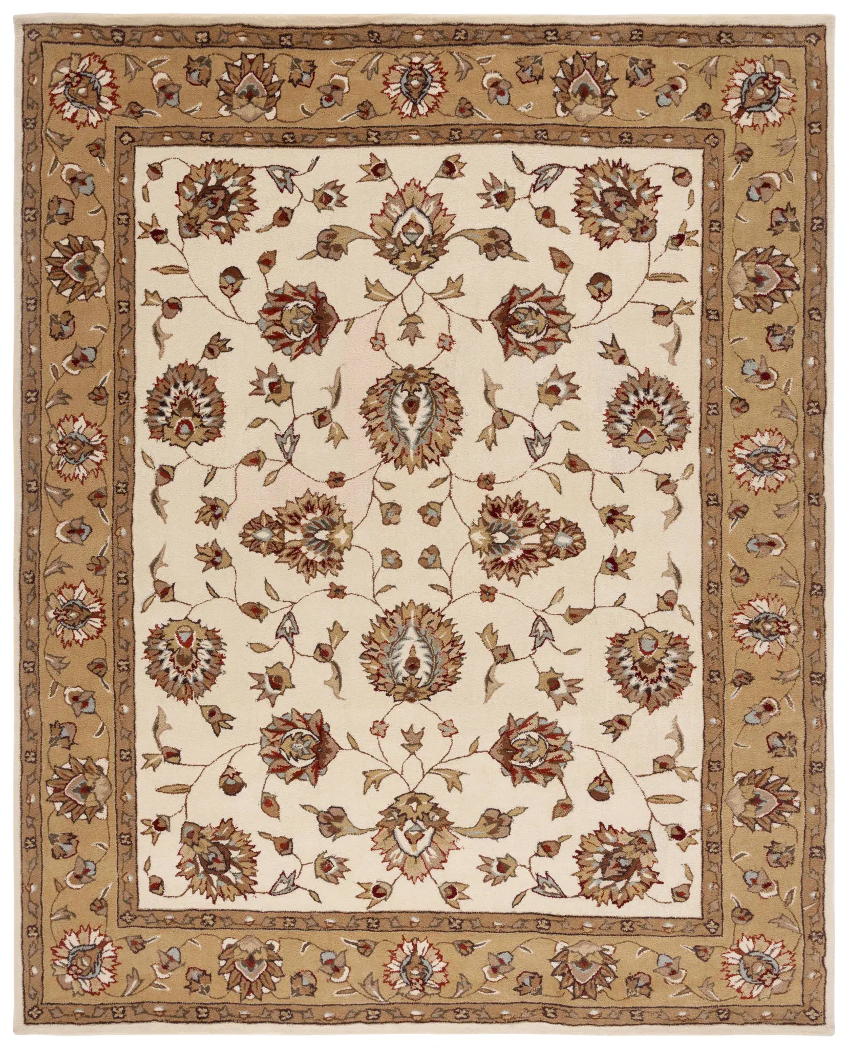Total Performance Larkspur Hand-Hooked Rug