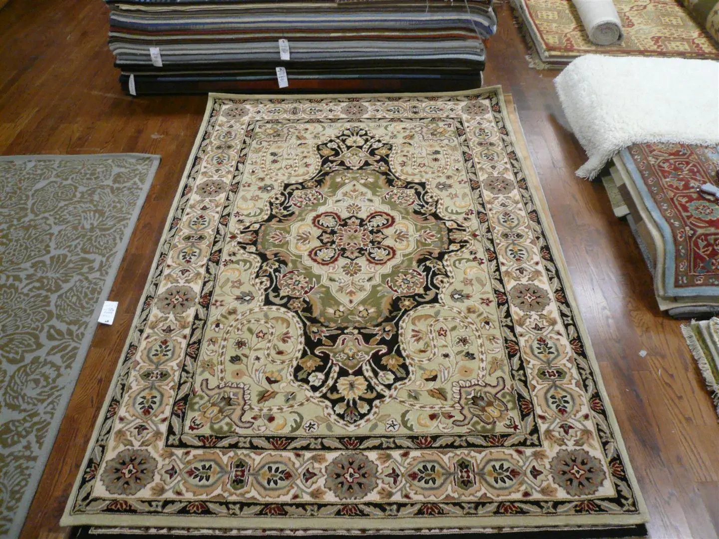 Total Performance Roseling Hand-Hooked Rug