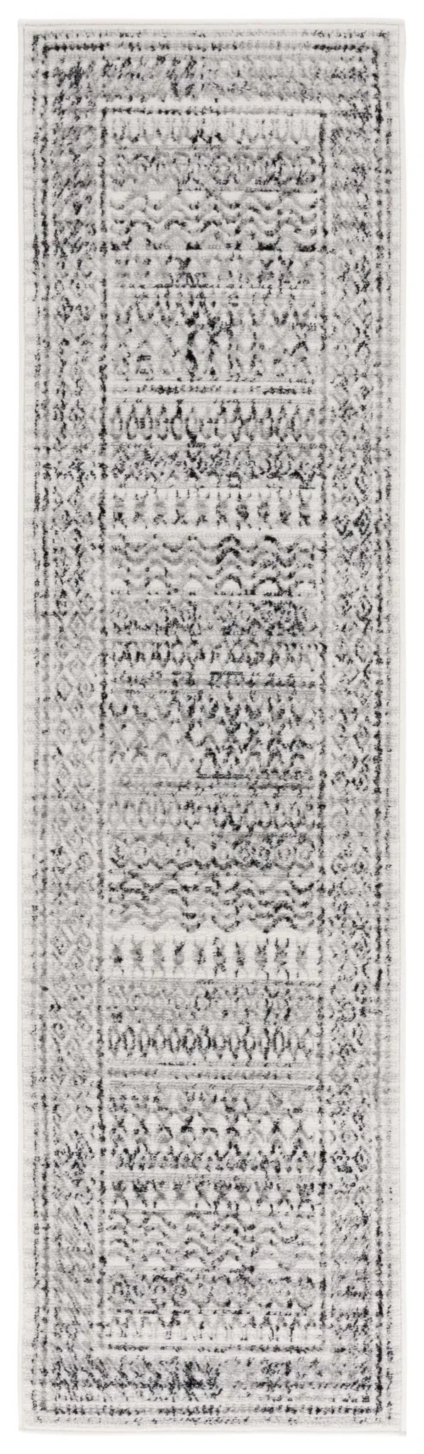Temple Banded Geometric Rug