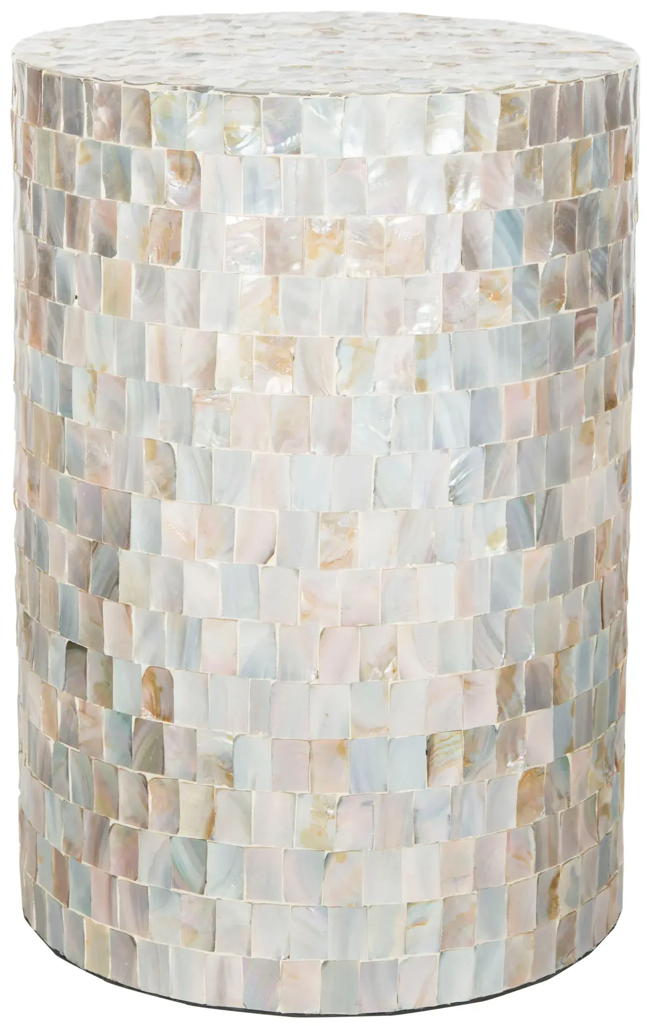 Ariel Square Mosaic Round Stool