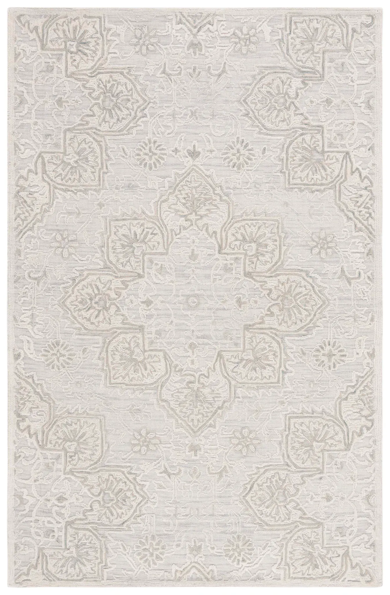 Trace Medallion Hand-Tufted Wool Rug