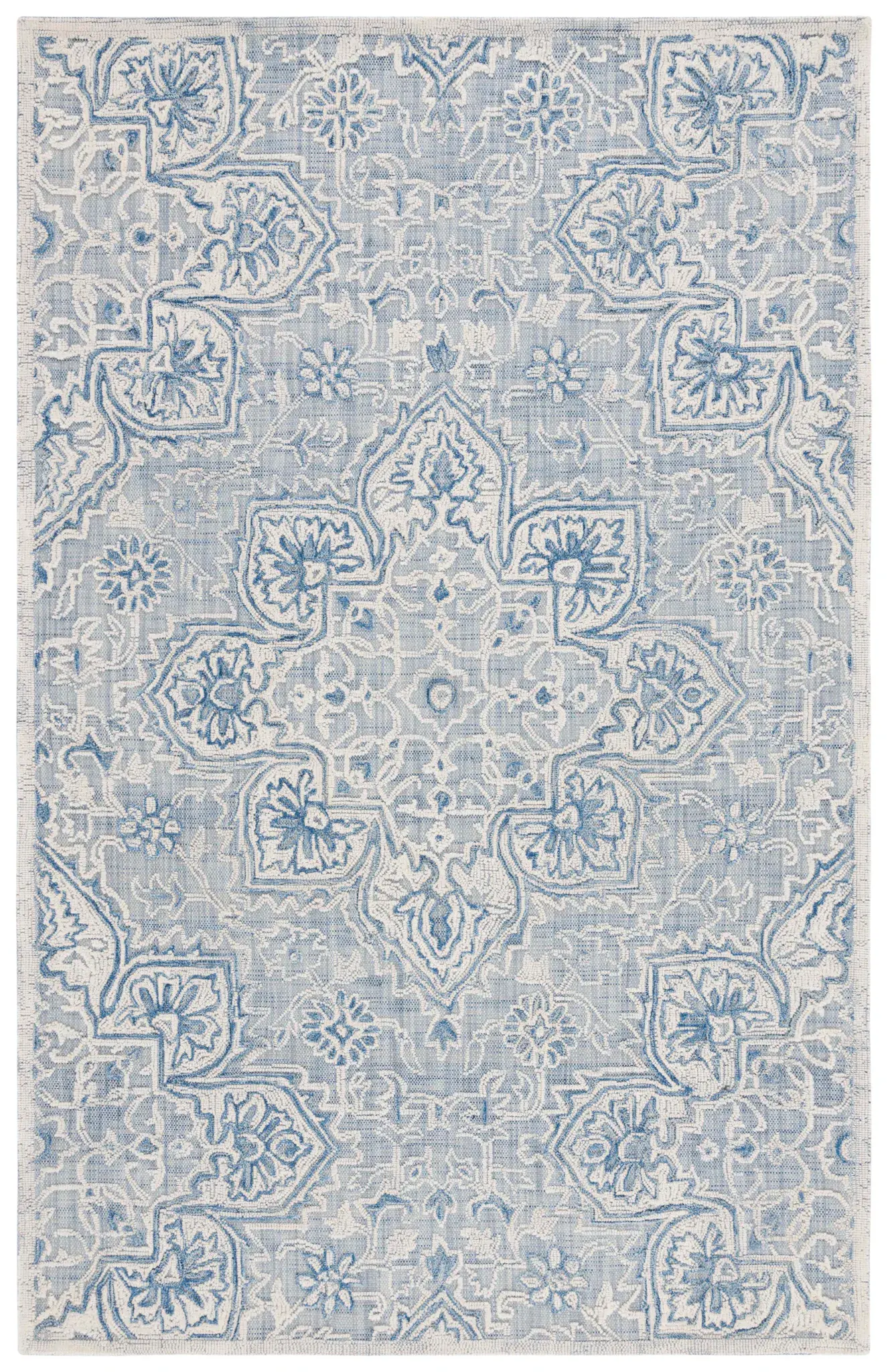 Trace Medallion Hand-Tufted Wool Rug