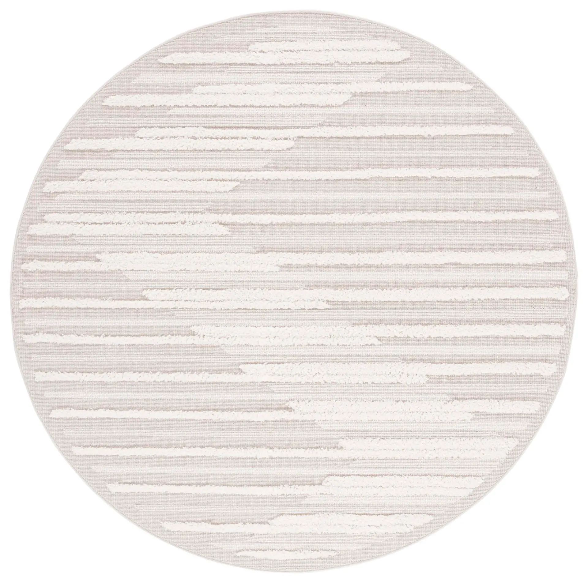 Trends Broken Stripe Shag Rug