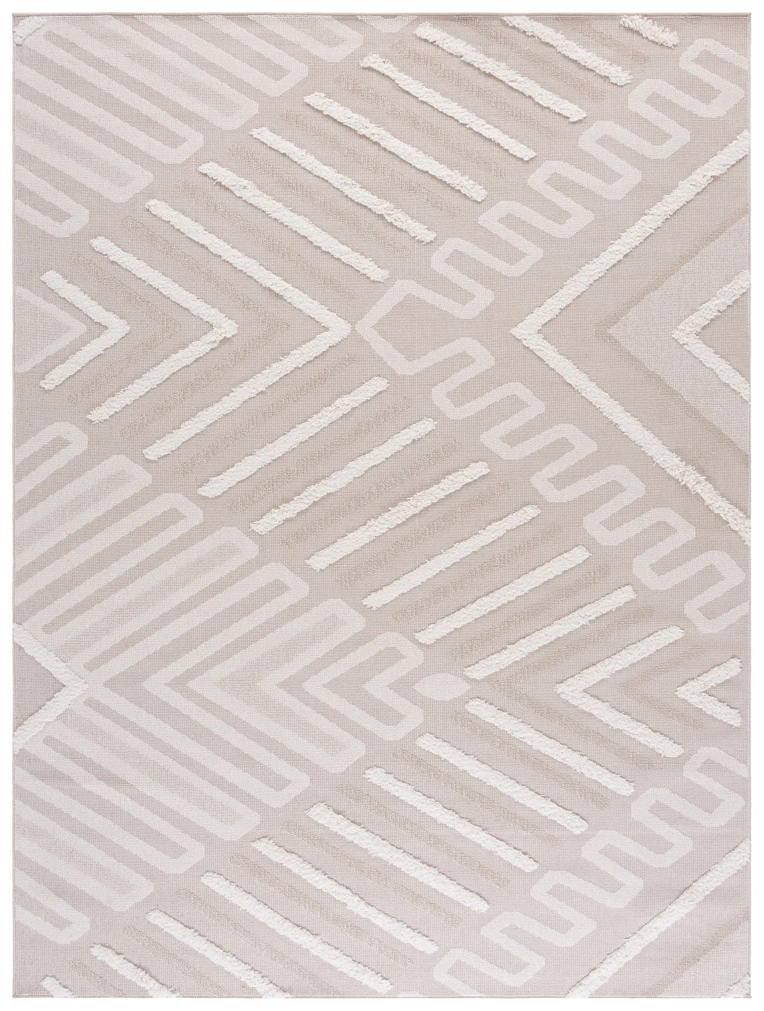Trends Chevron Shag Rug