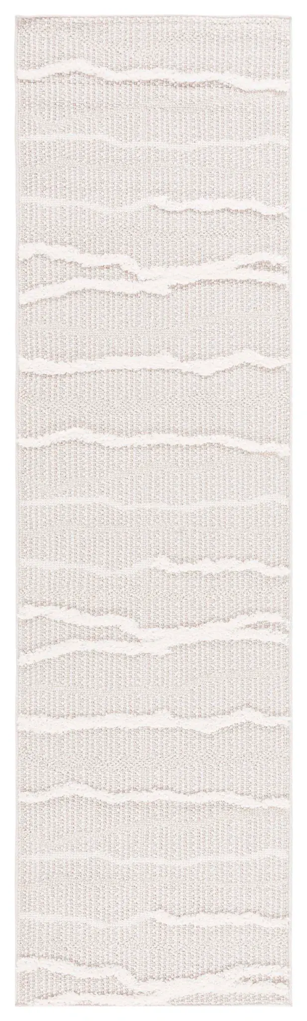 Trends Wavy Stripe Shag Rug