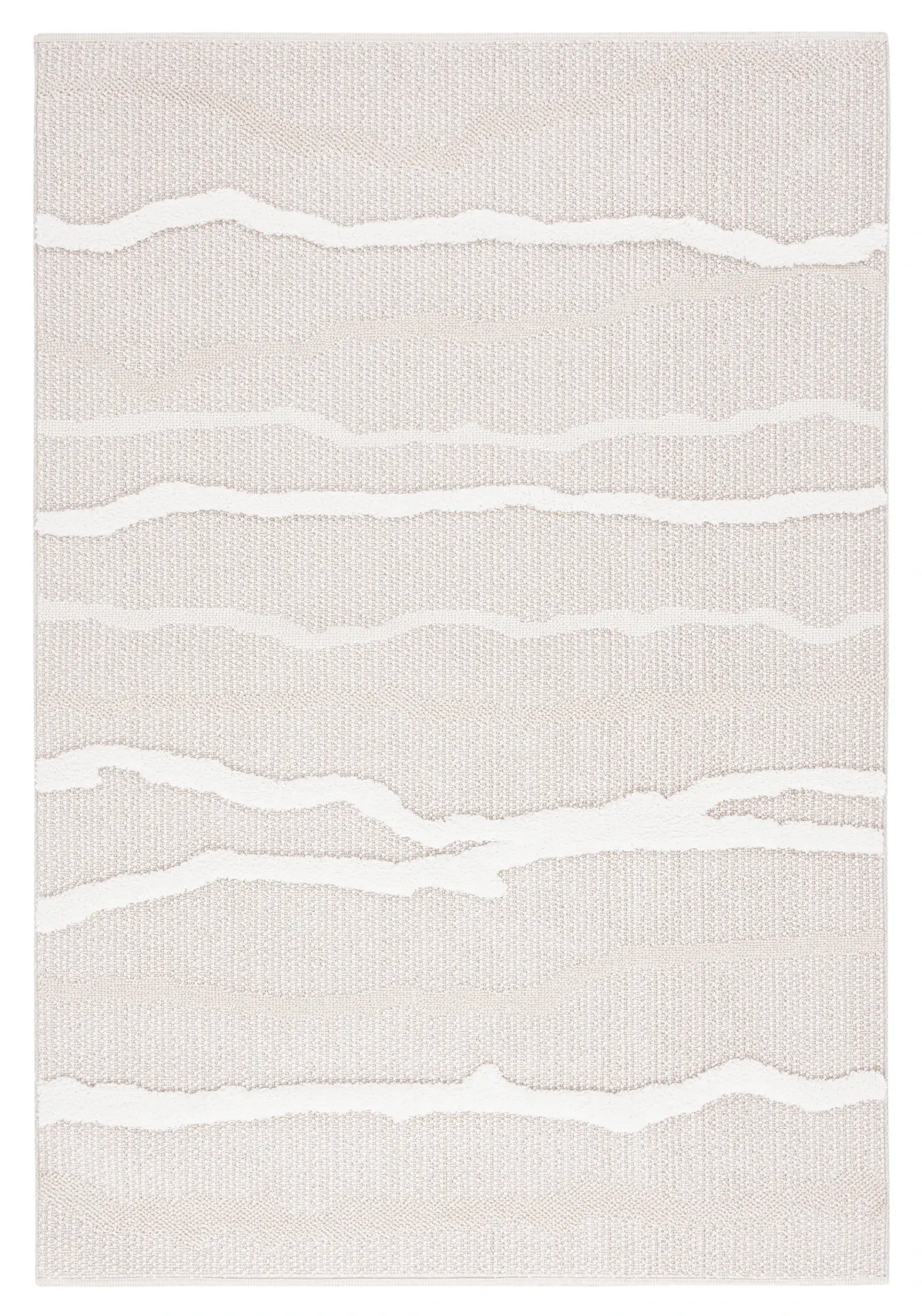 Trends Wavy Stripe Shag Rug