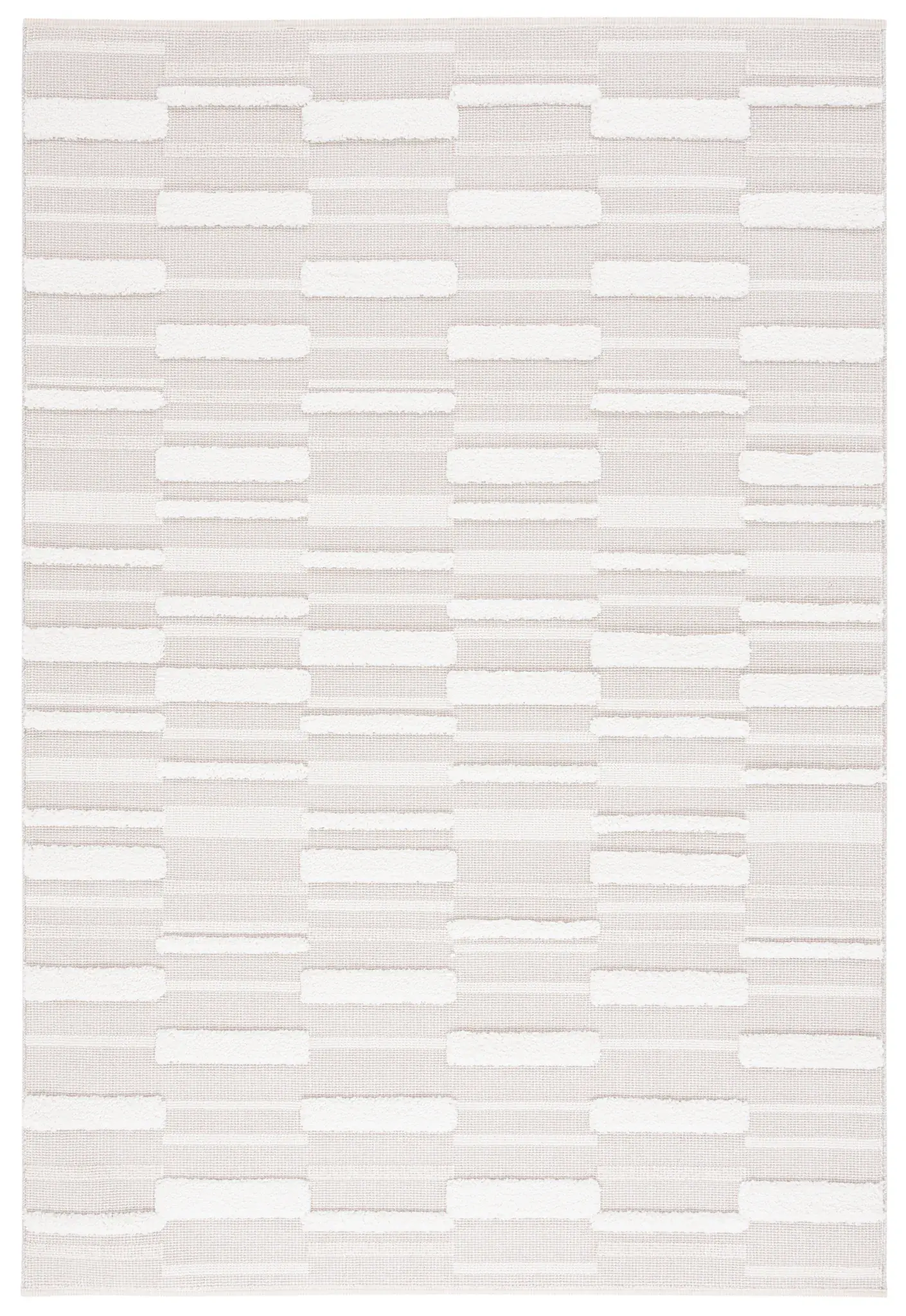 Trends Block Stripe Shag Rug