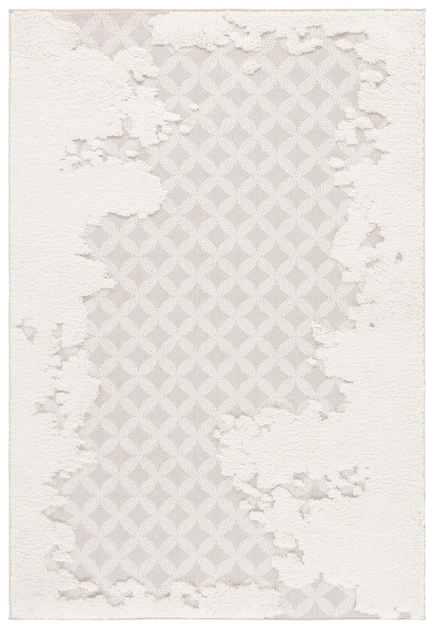 Trends Framed Trellis Shag Rug