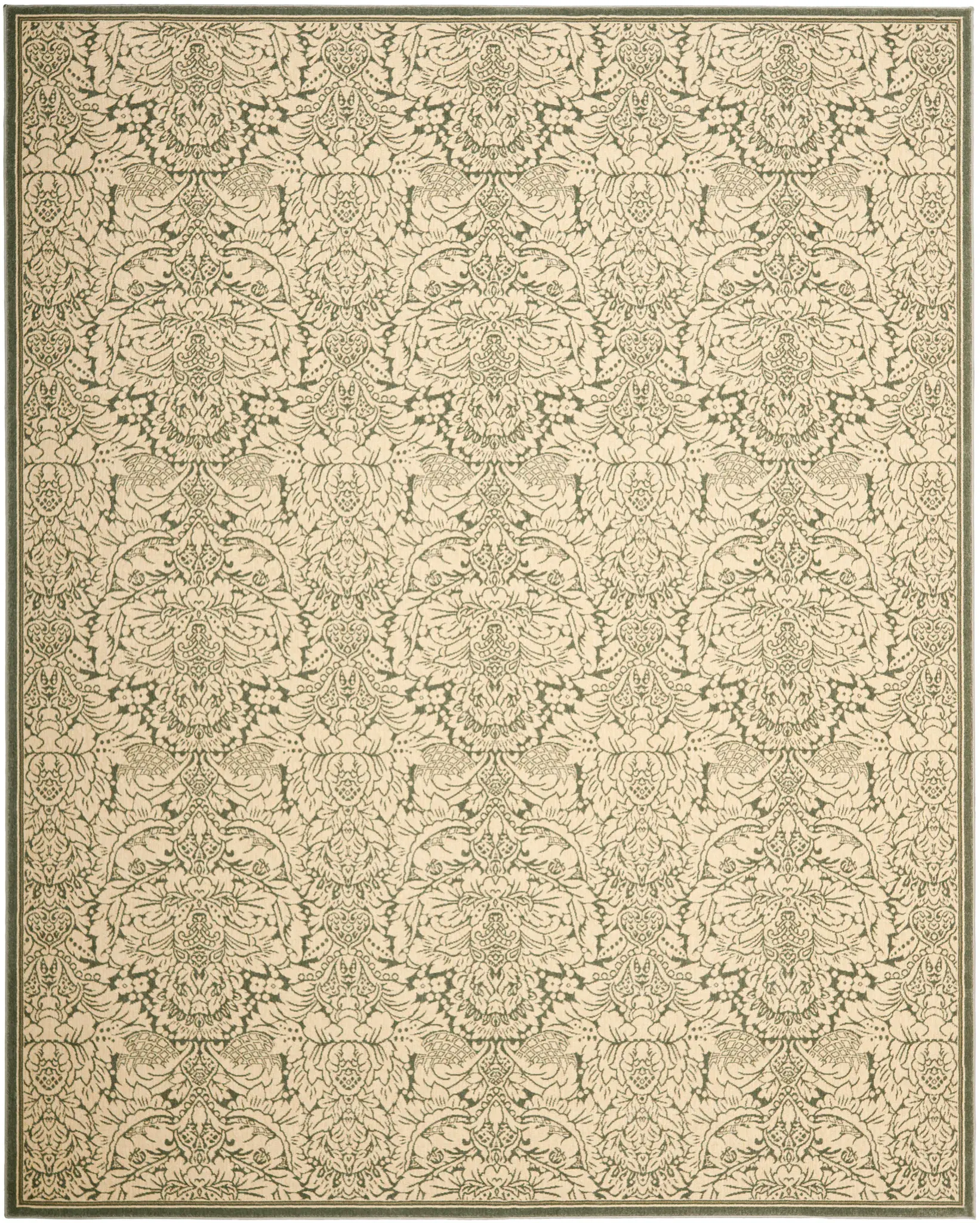 Treasures Repeating Damask Rug
