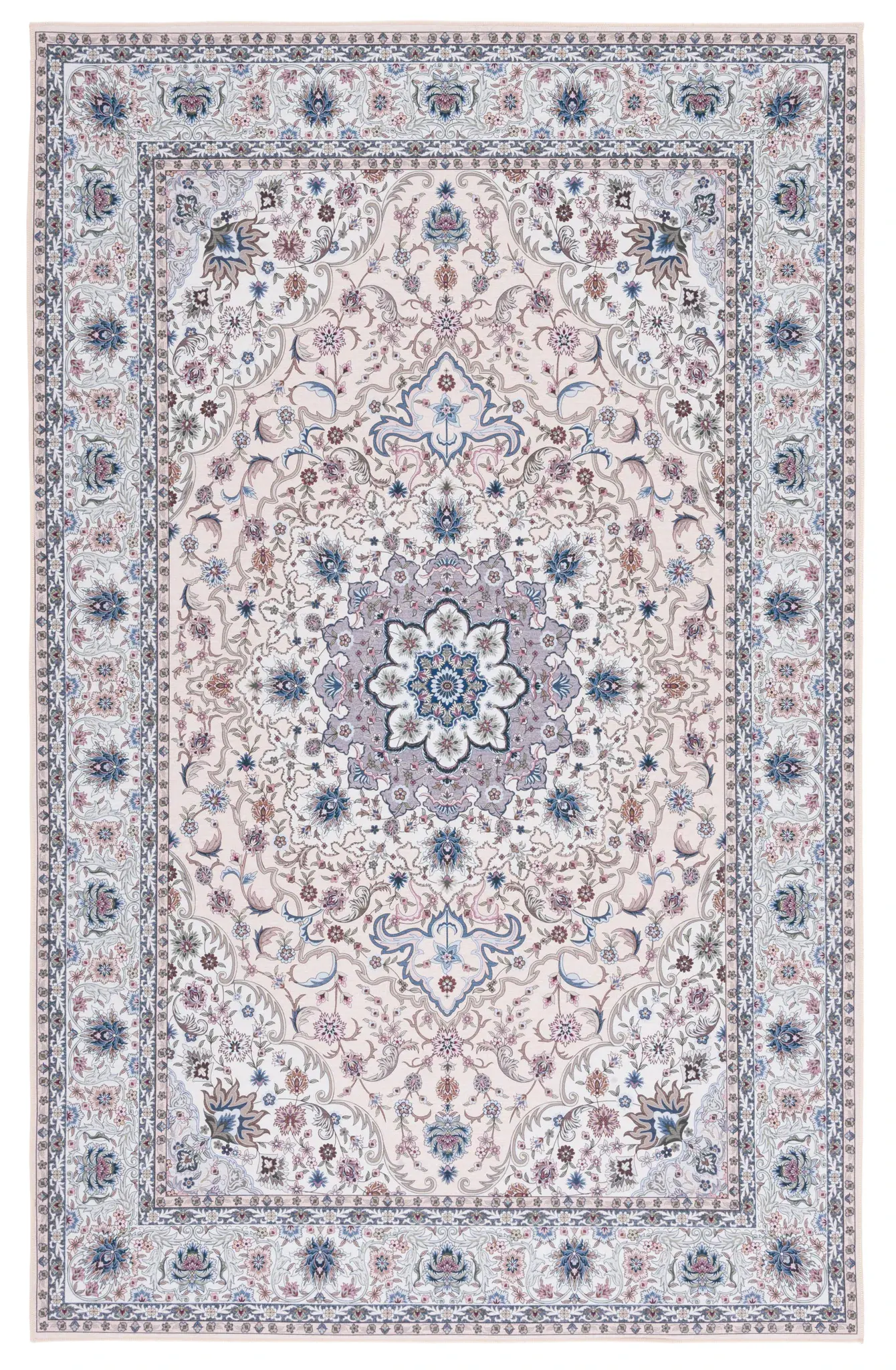 Tucson Star Medallion Washable Rug