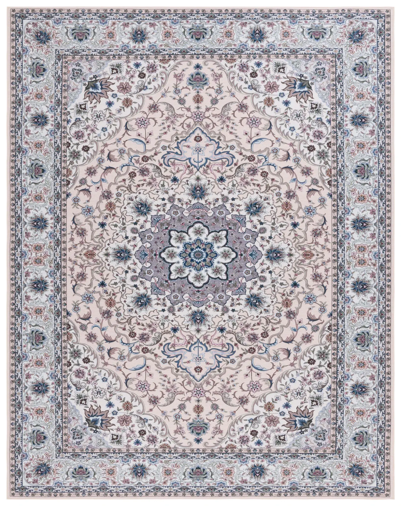 Tucson Star Medallion Washable Rug