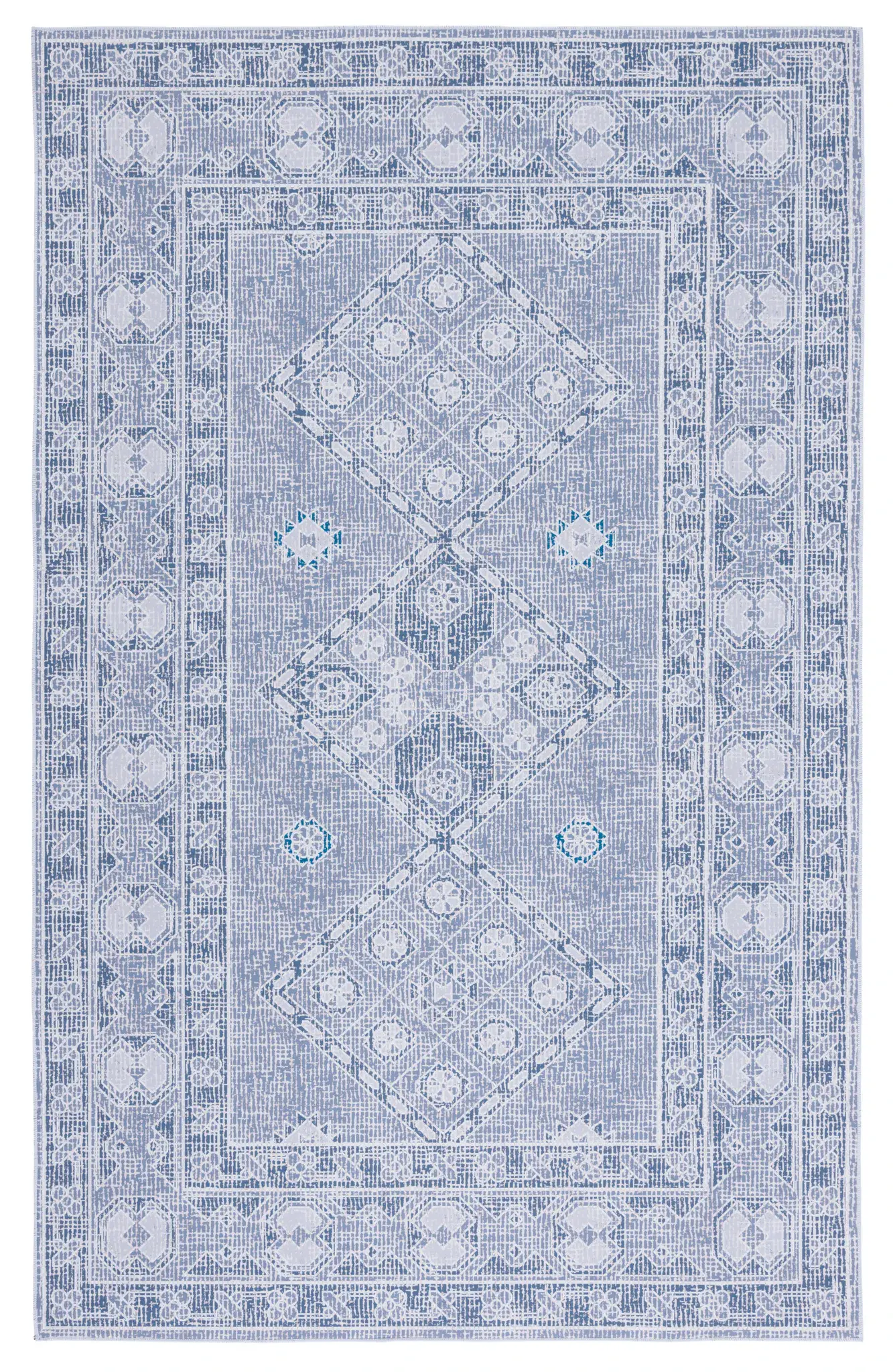 Tucson Triple Diamond Washable Rug