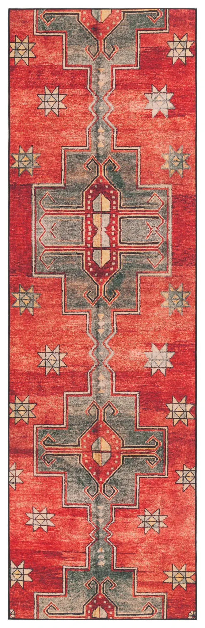 Tucson Southwestern Tribal Washable Rug